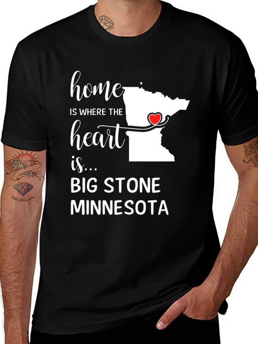 Home is Where the Heart Is Minnesota T-Shirt