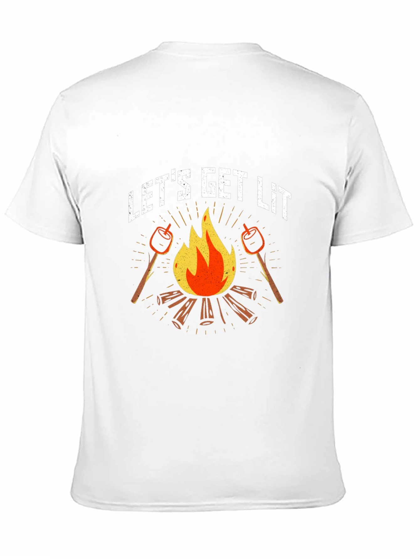 Lets Get Lit Campfire T-Shirt