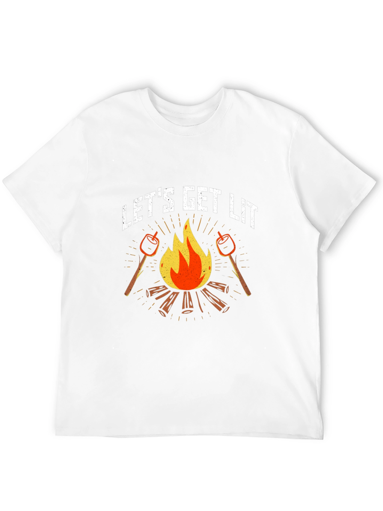 Lets Get Lit Campfire T-Shirt