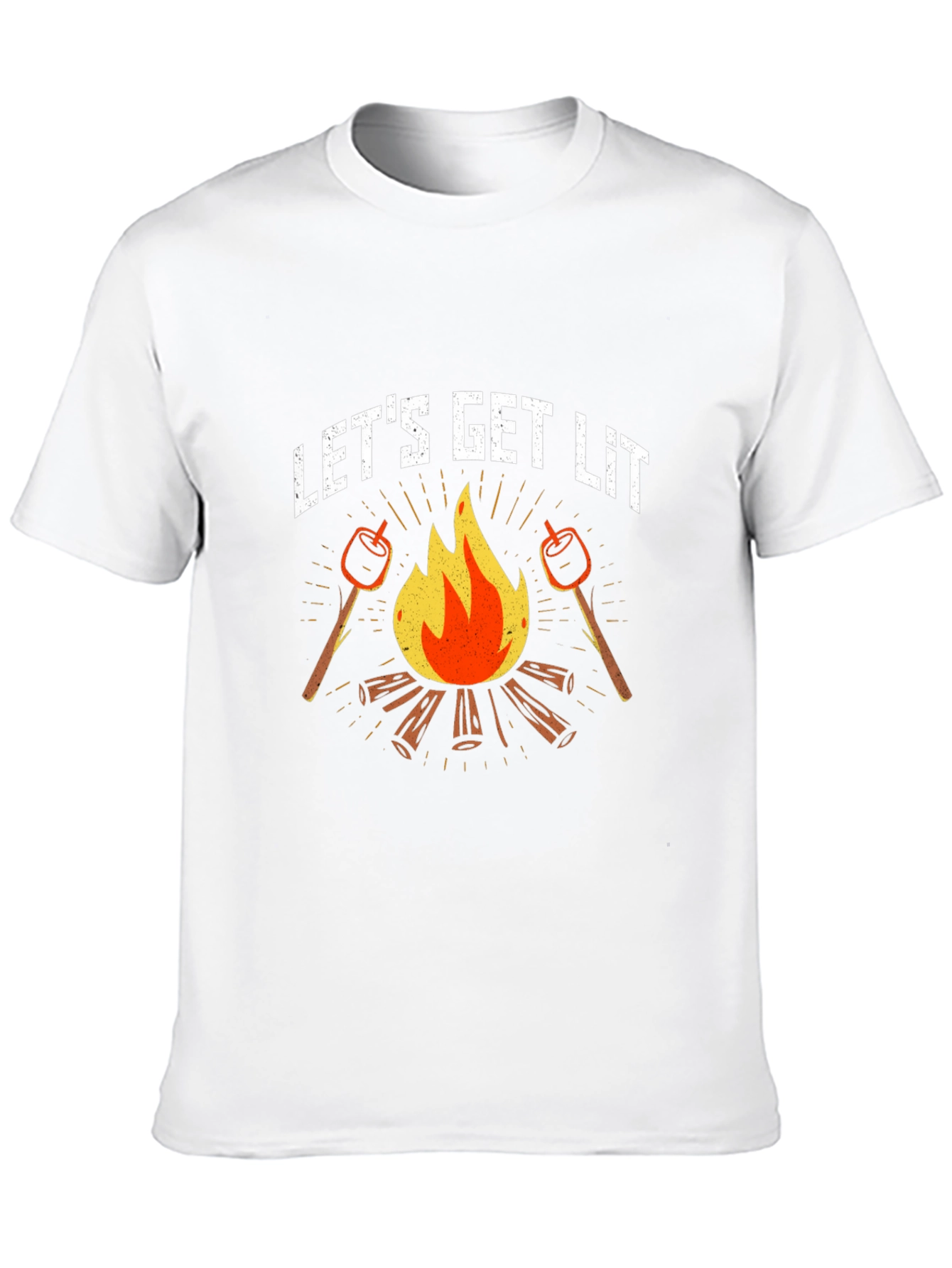 Lets Get Lit Campfire T-Shirt
