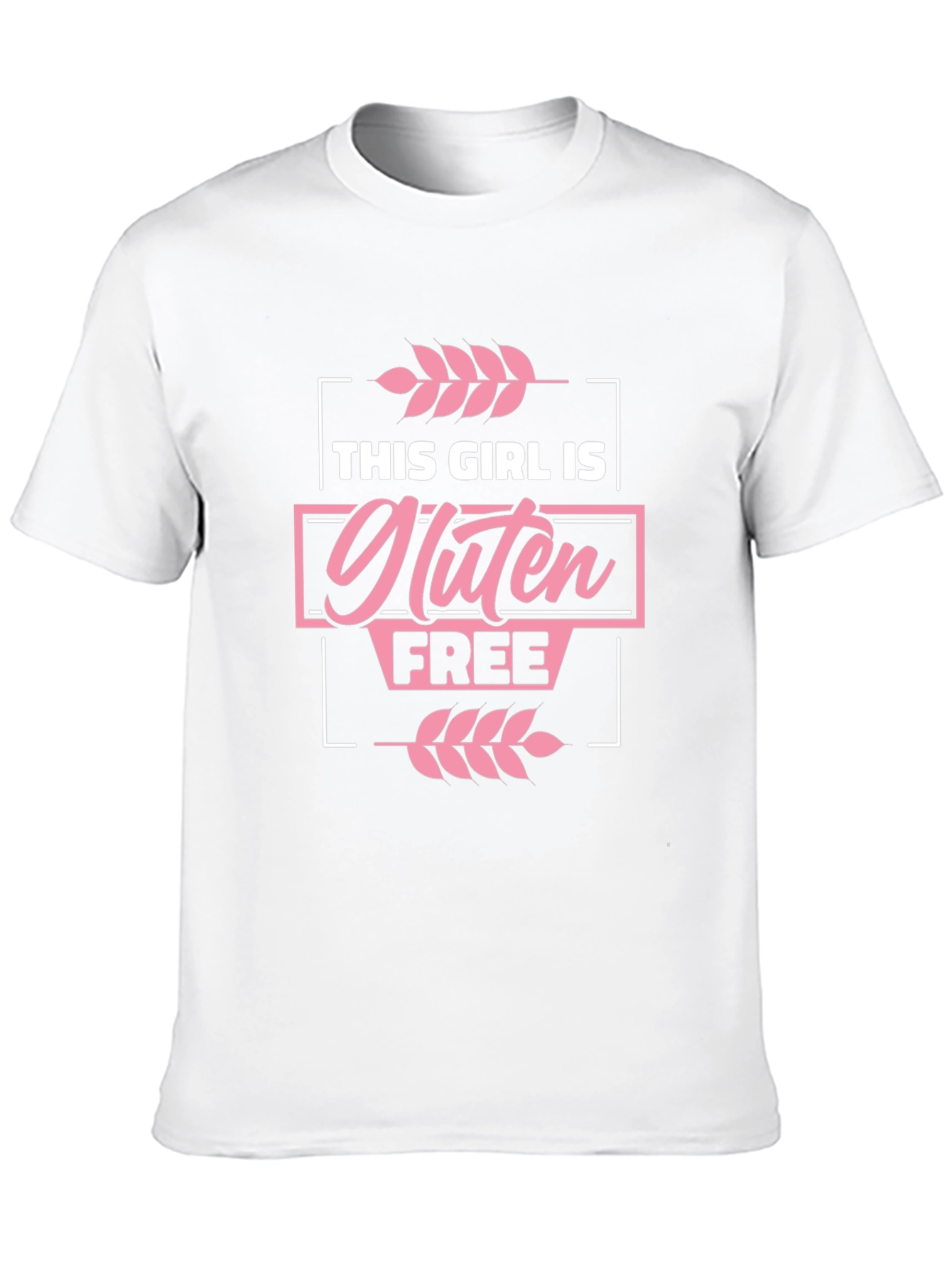 Gluten Free Girl Black Graphic Tee Shirt
