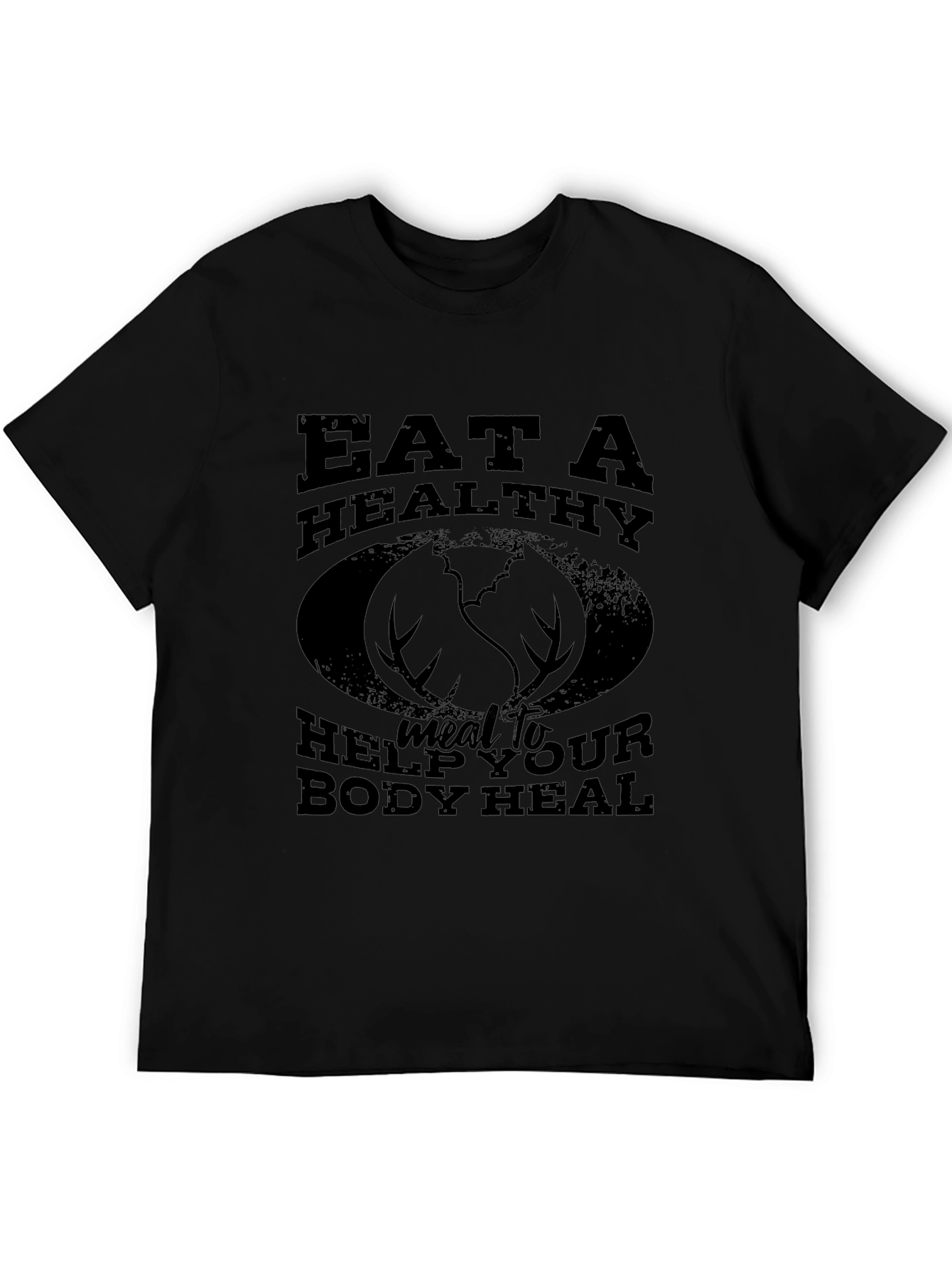Eat Healthy Body Heal Graphic Tee