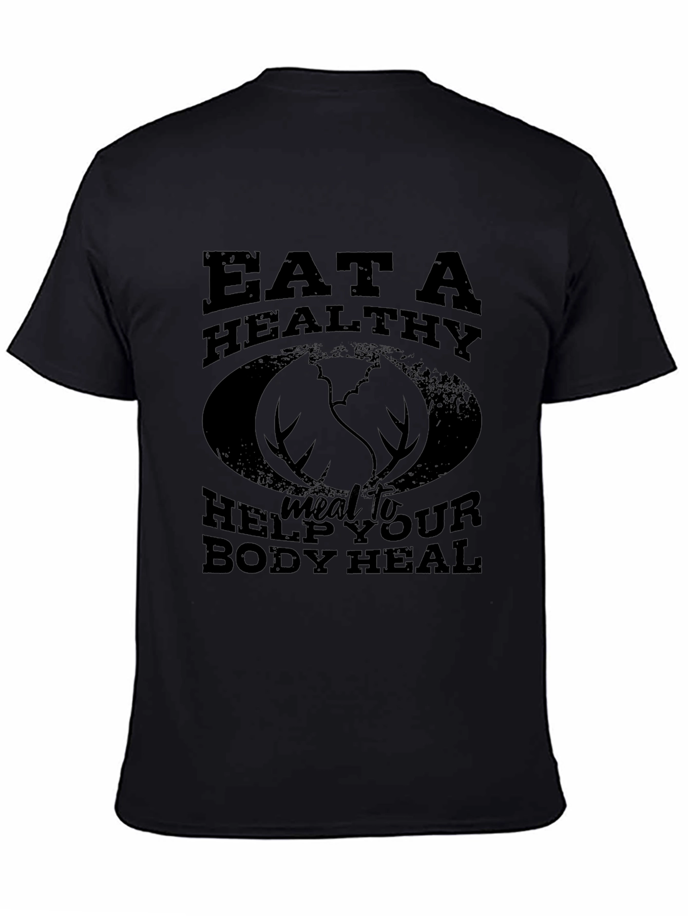 Eat Healthy Body Heal Graphic Tee