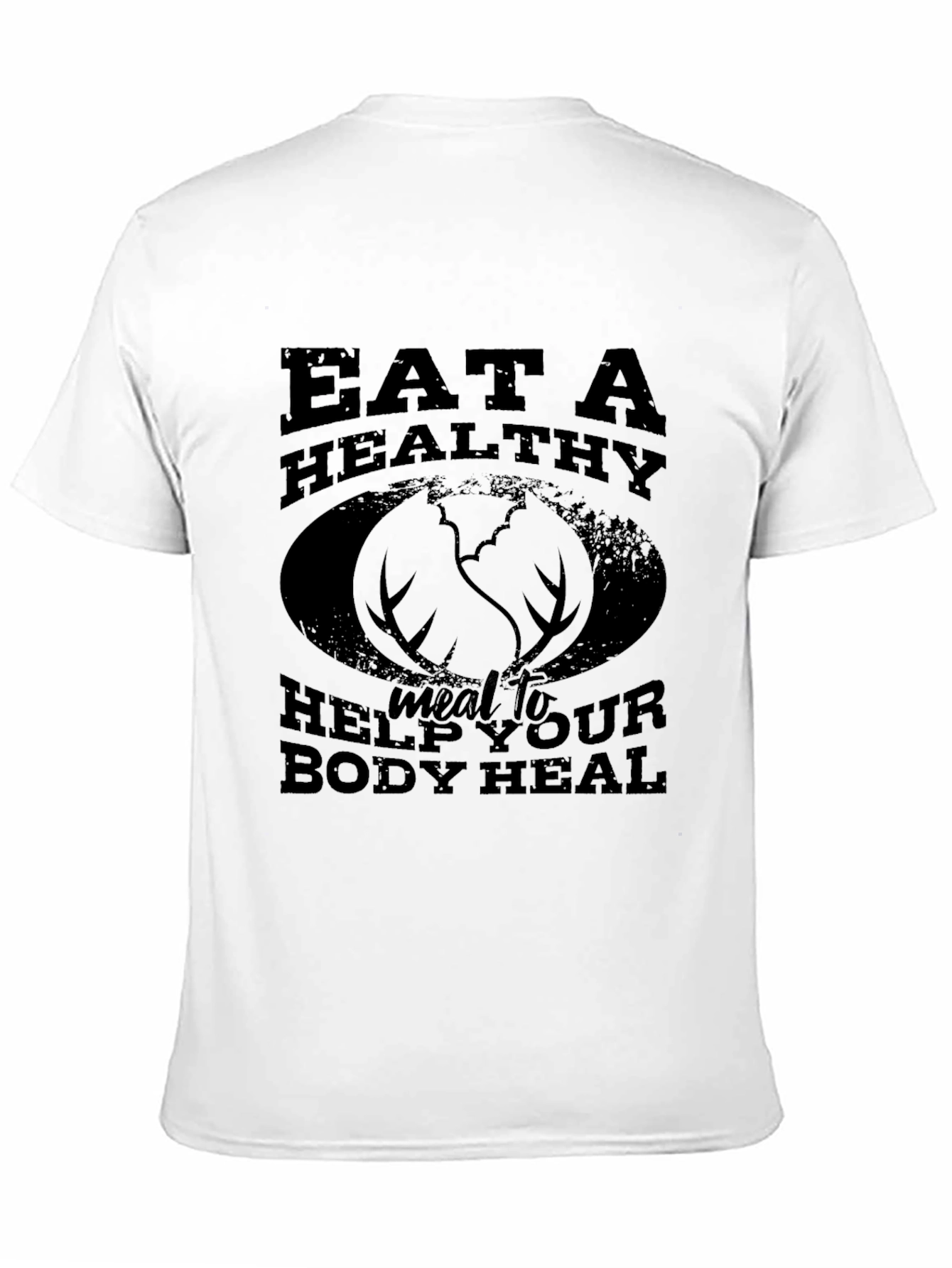 Eat Healthy Body Heal Graphic Tee