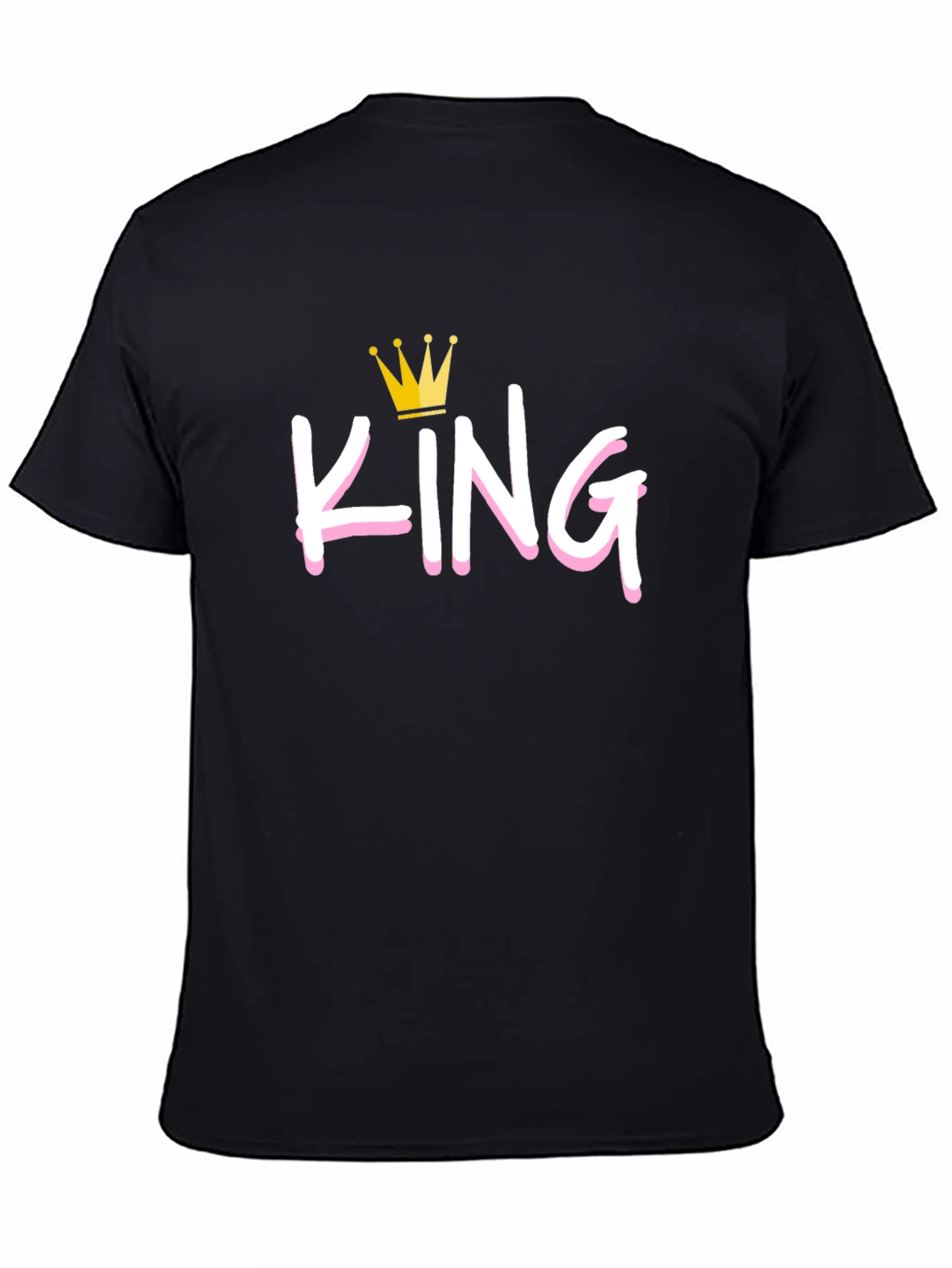 King Crown Graphic Tee - Black T-Shirt
