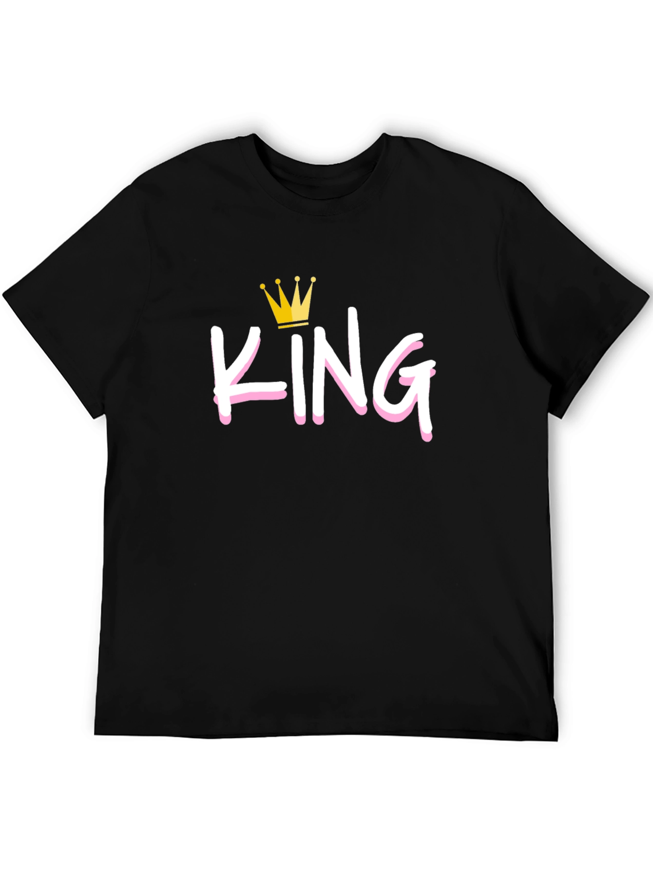 King Crown Graphic Tee - Black T-Shirt