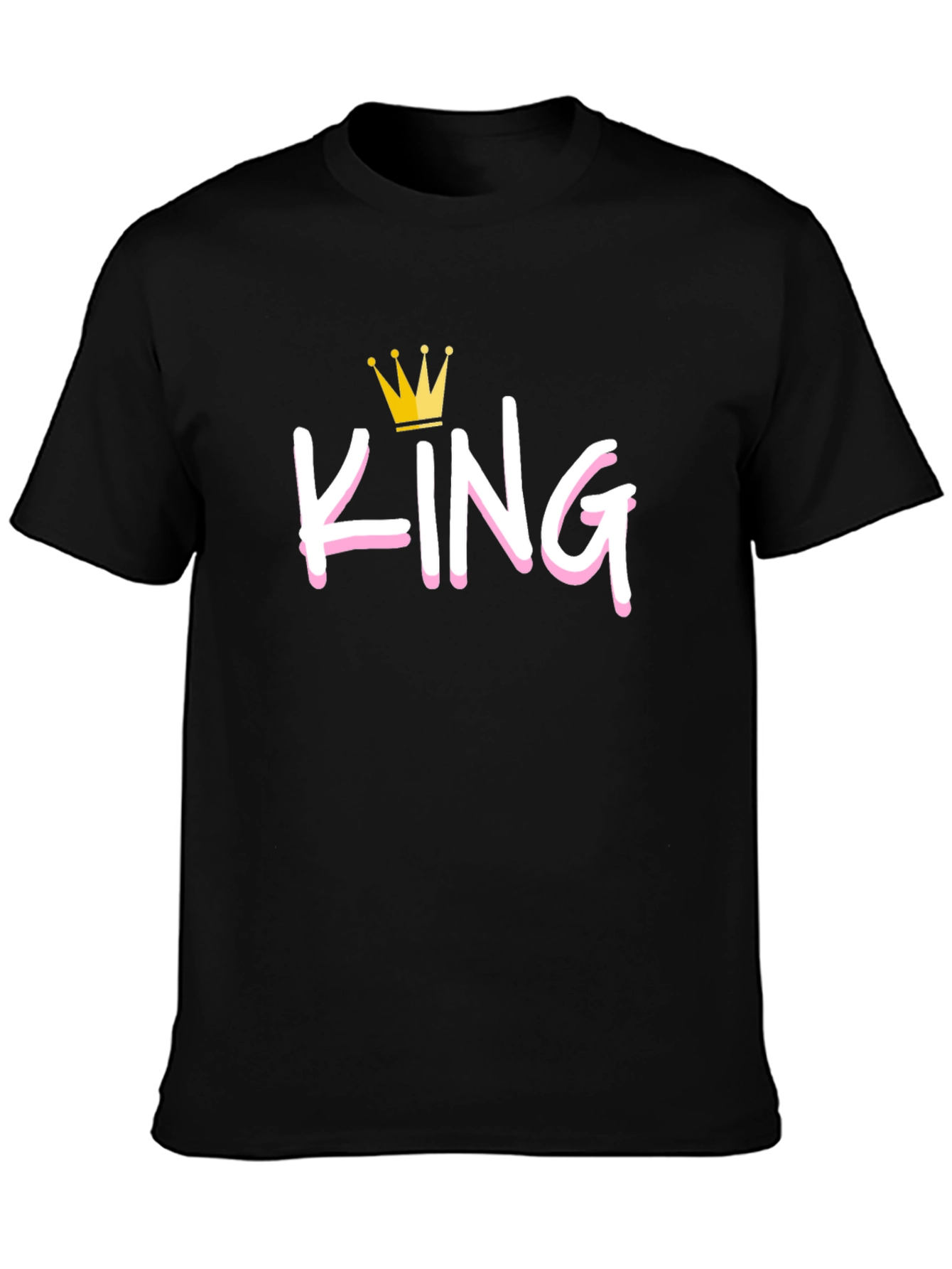 King Crown Graphic Tee - Black T-Shirt