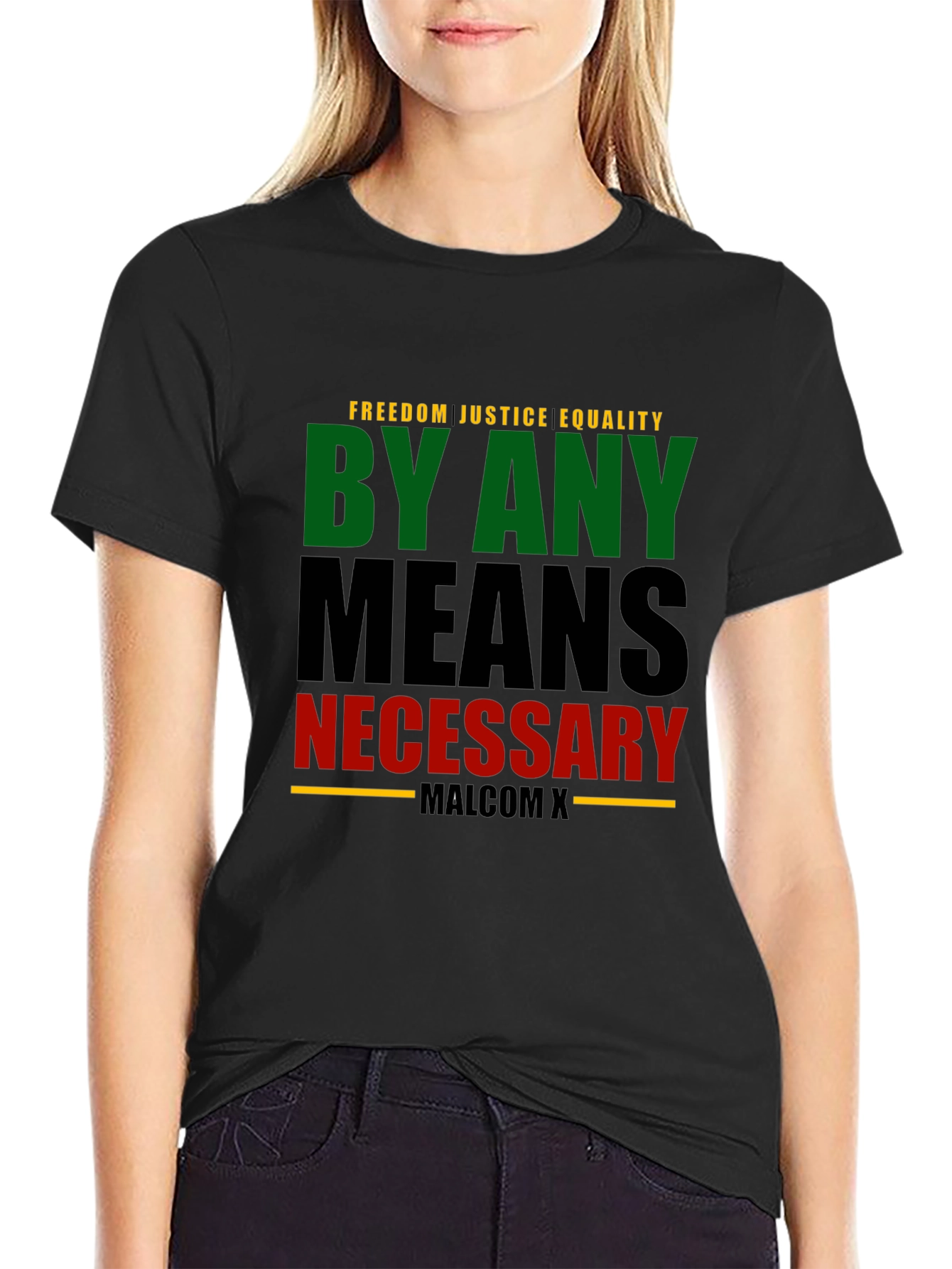 By Any Means Necessary Graphic Tee