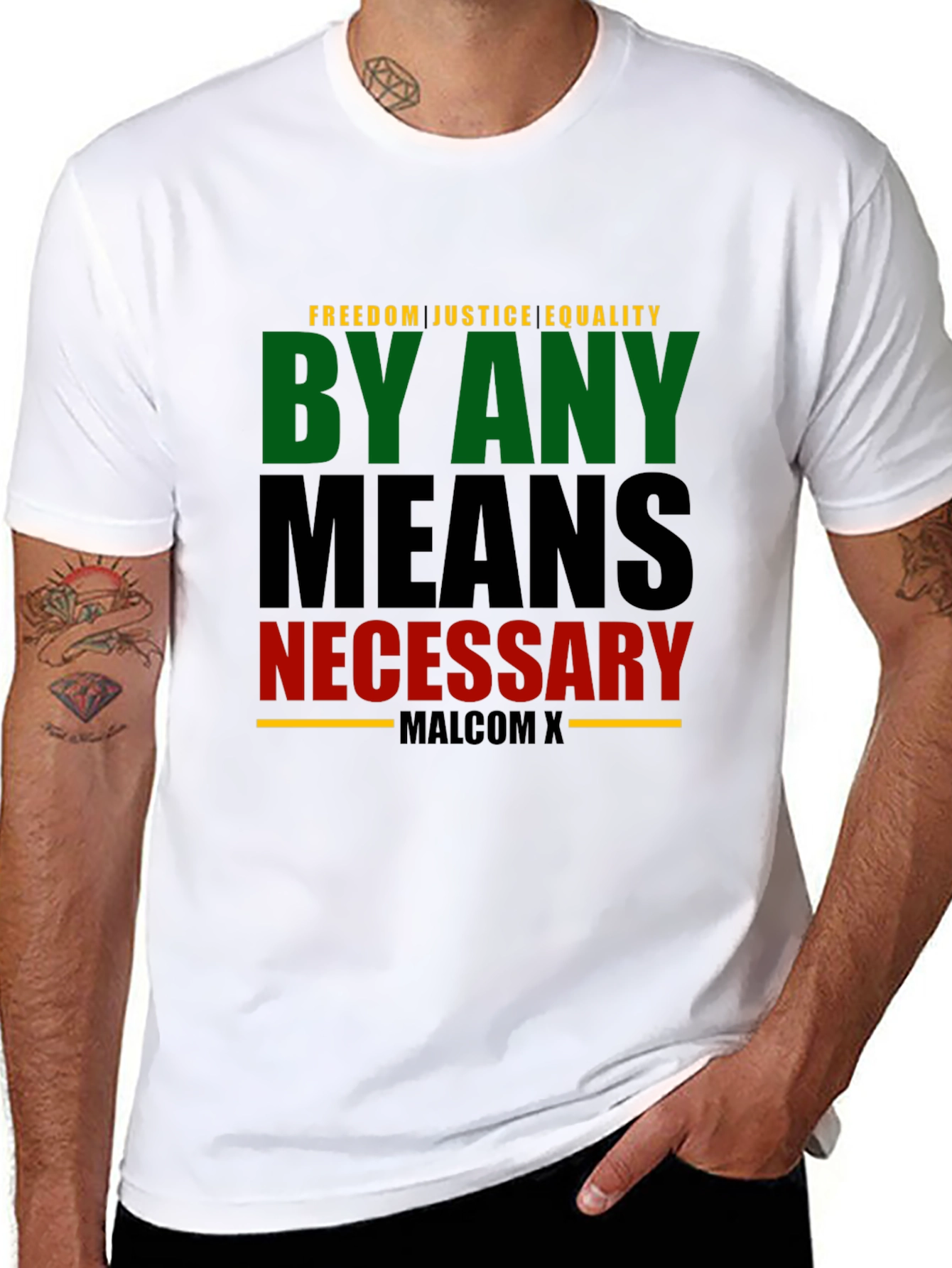 By Any Means Necessary Graphic Tee