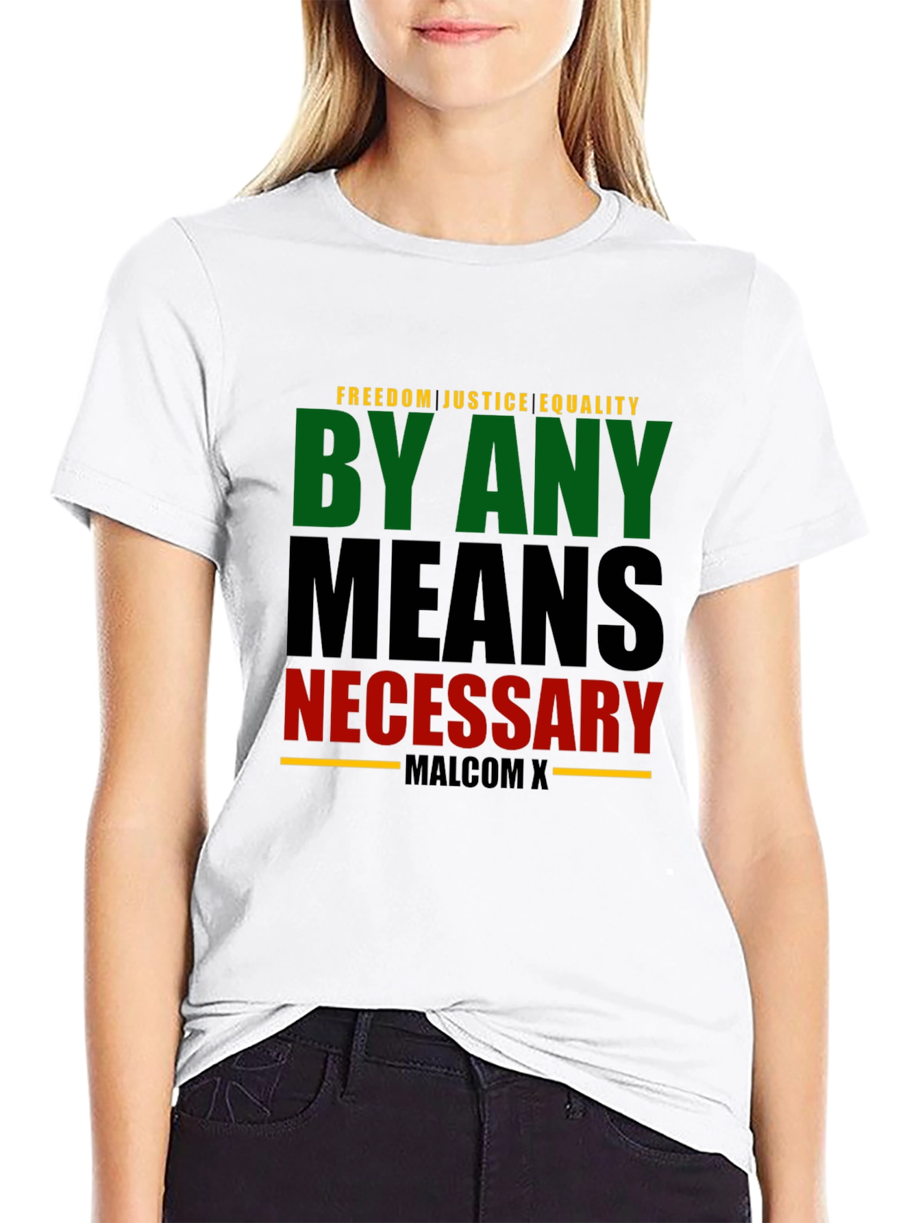 By Any Means Necessary Graphic Tee