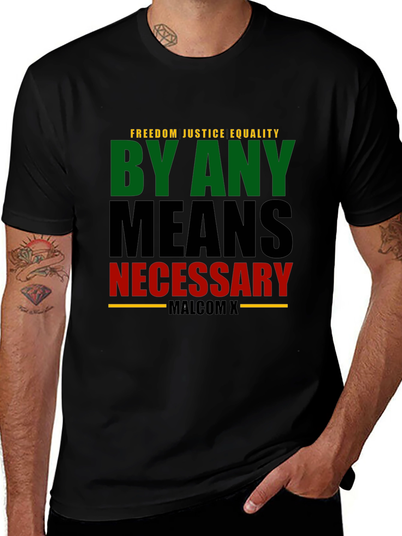 By Any Means Necessary Graphic Tee