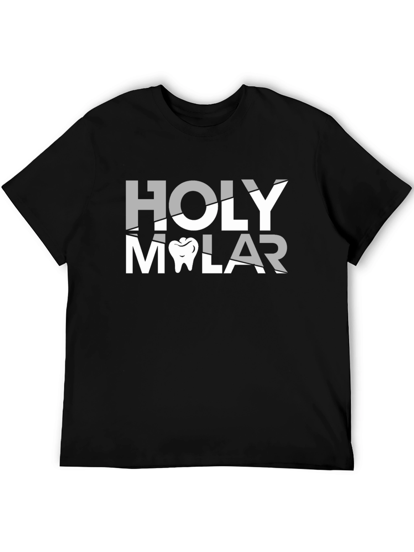 Holy Molar Dental T-Shirt - Black Cotton Tee