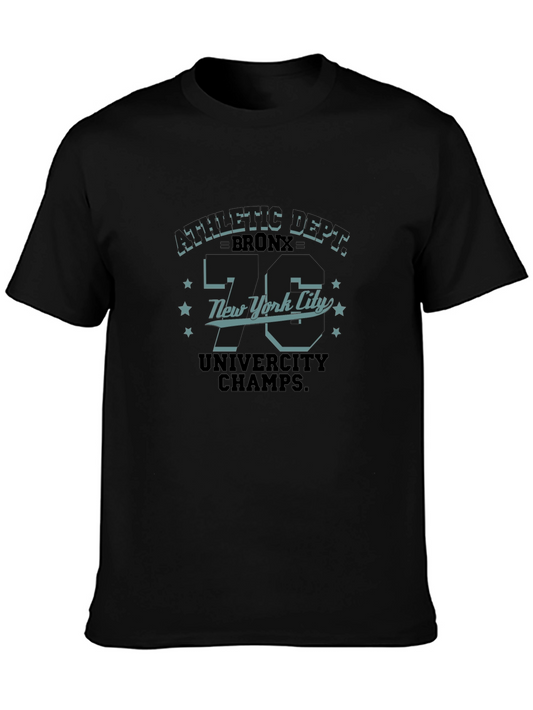 Athletic Dept. Graphic Print Black T-Shirt