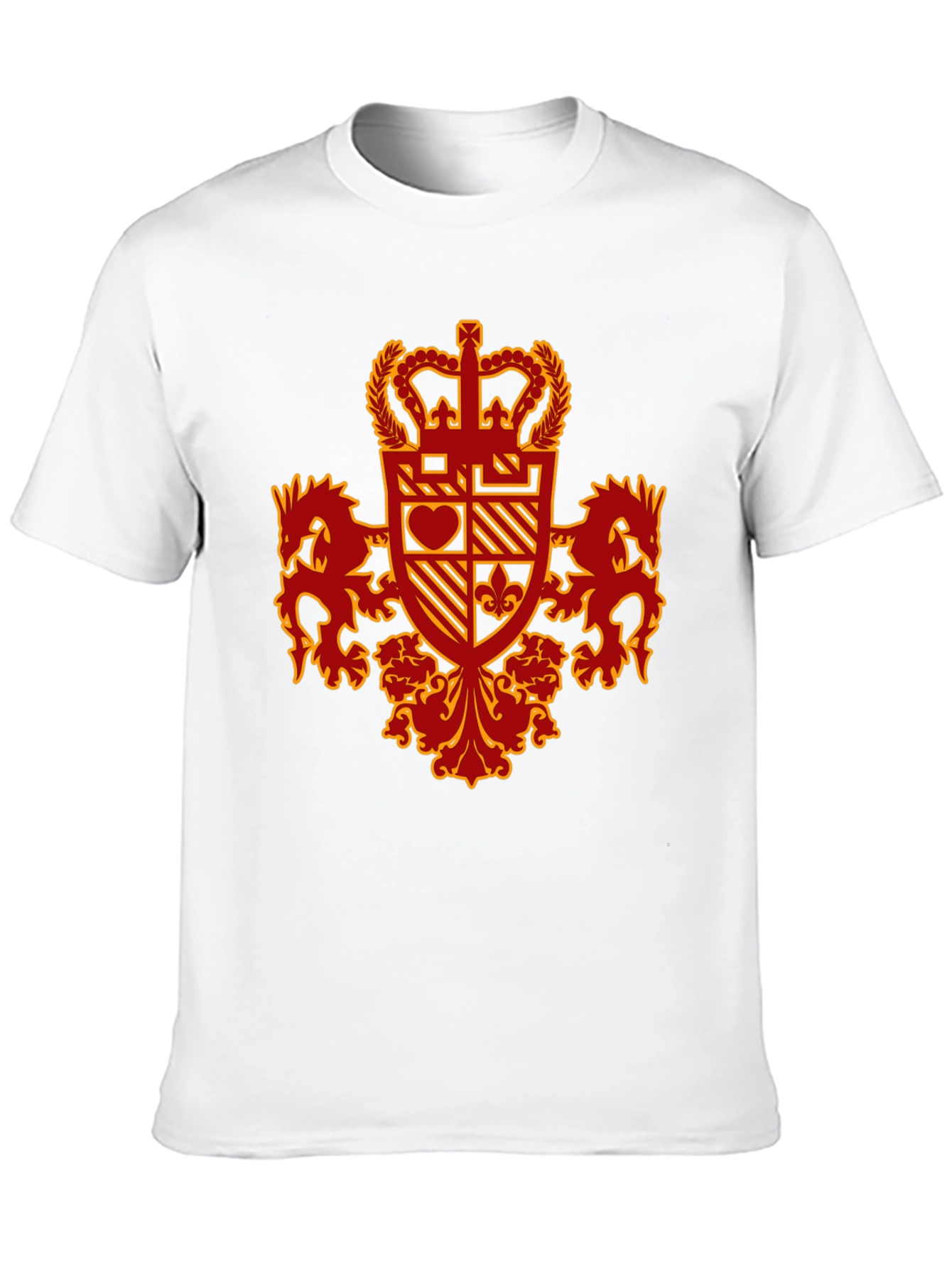 Crest Graphic Tee - Black