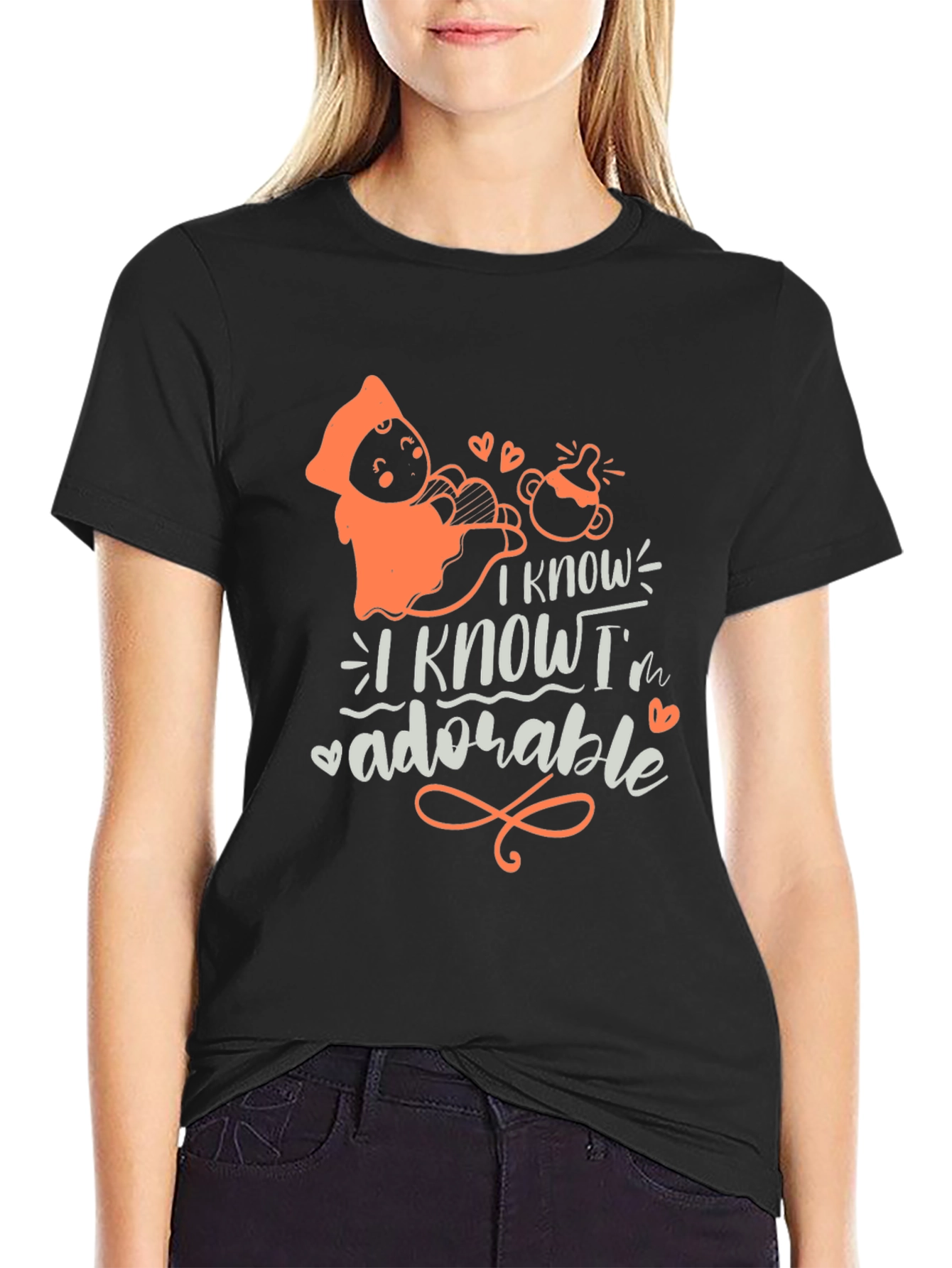 I Know Im Adorable Baby T-Shirt