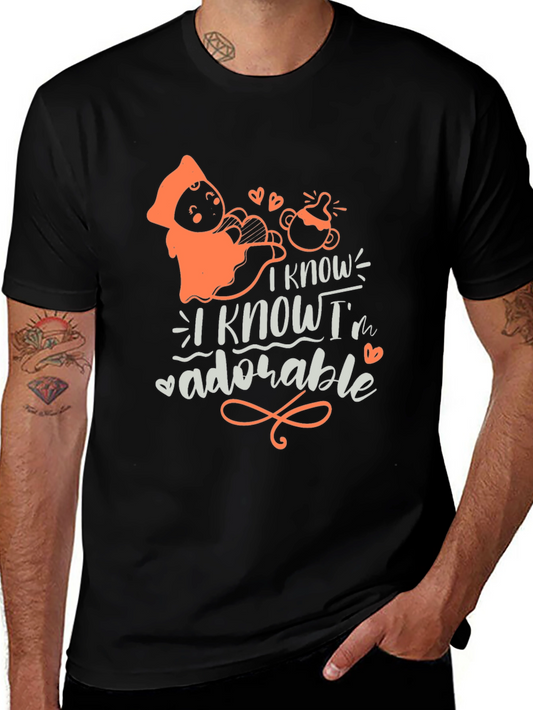 I Know Im Adorable Baby T-Shirt