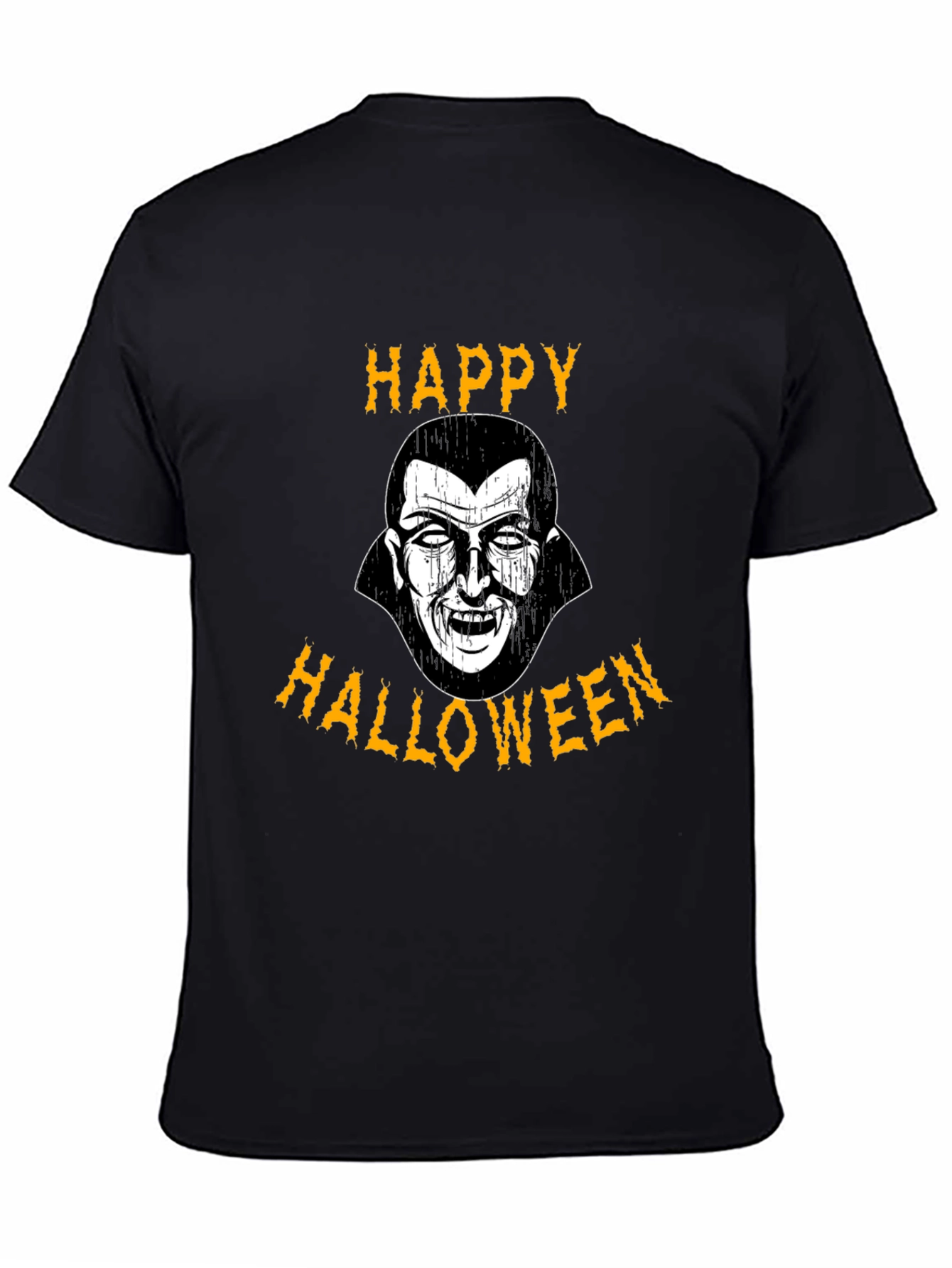 Happy Halloween Vampire Graphic Tee