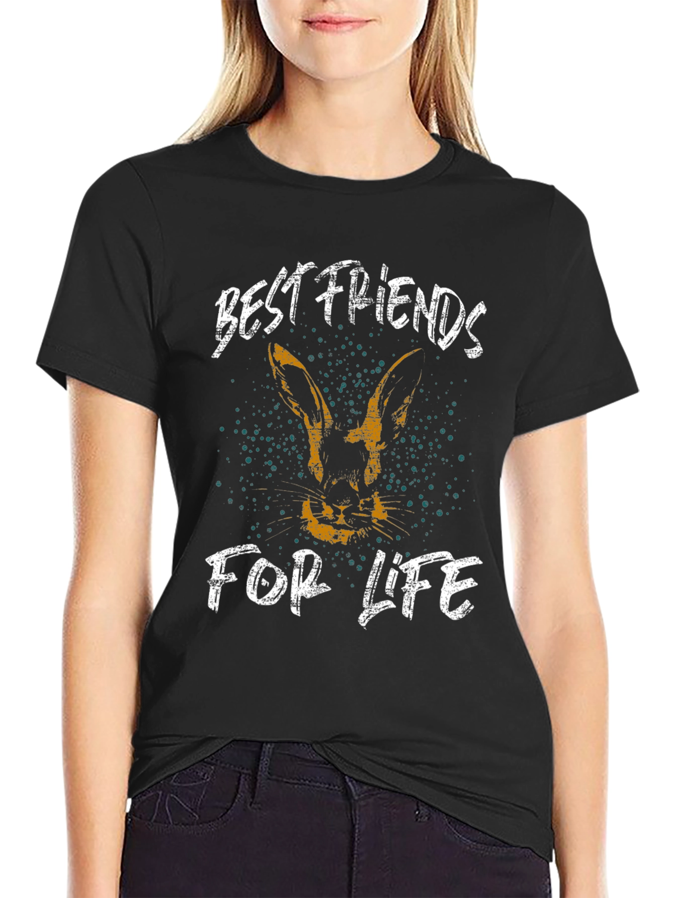 Best Friends For Life Rabbit T-Shirt