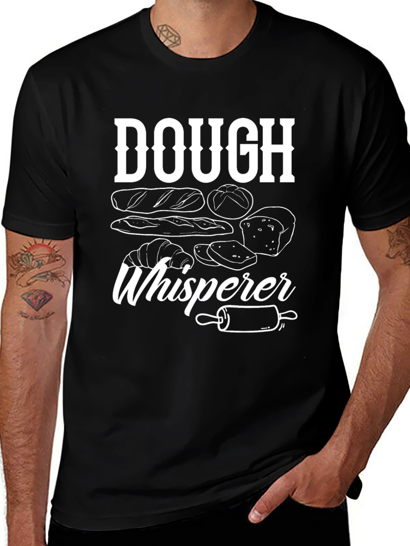 Dough Whisperer T-Shirt - Baker Gift
