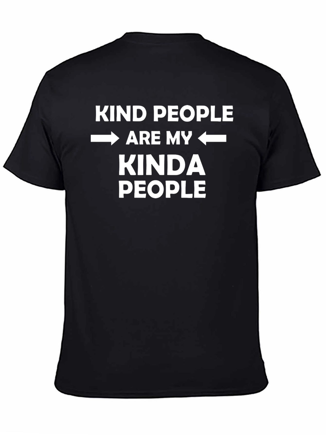 Kind People Graphic Tee - Black