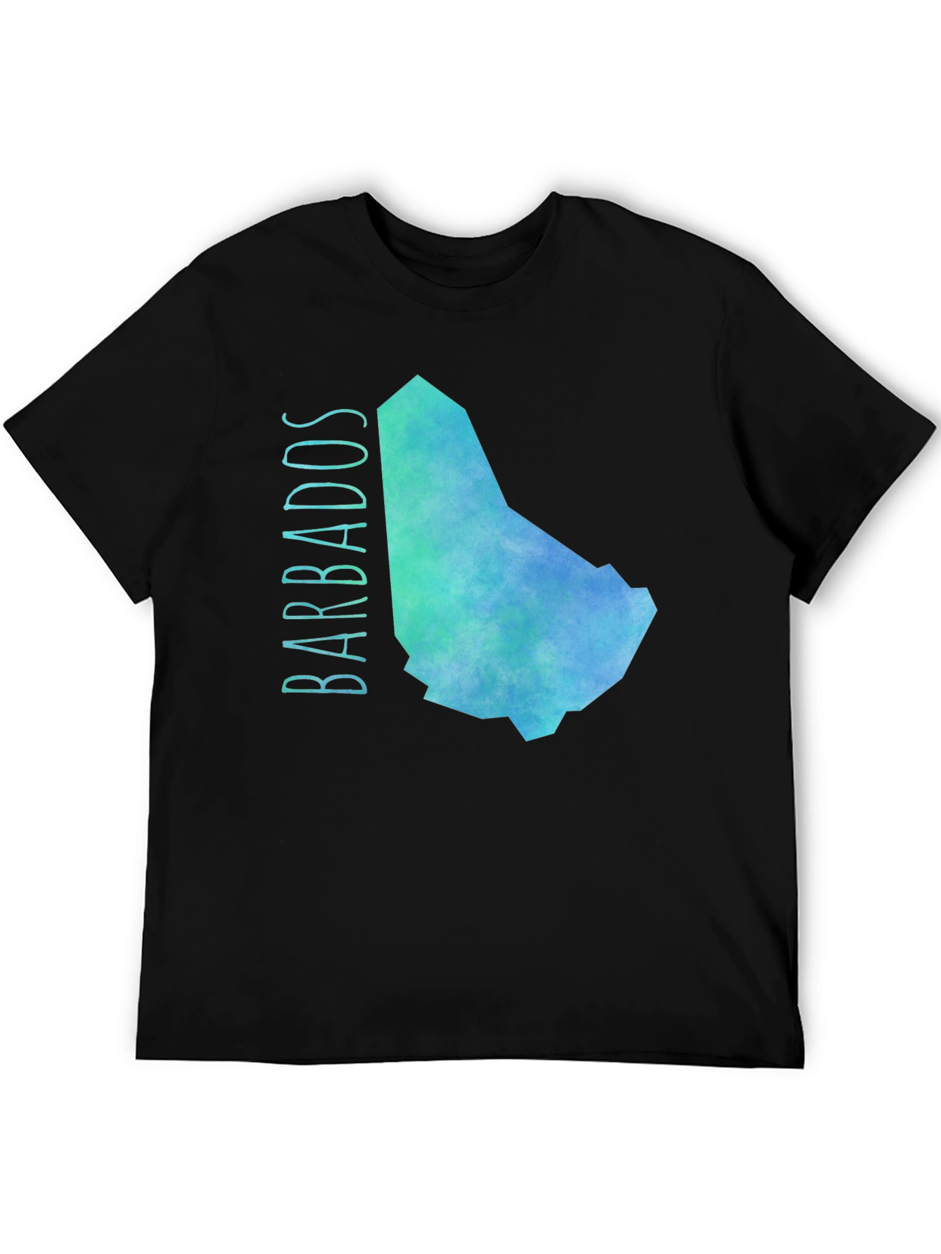 Barbados Map T-Shirt - Island Pride Tee