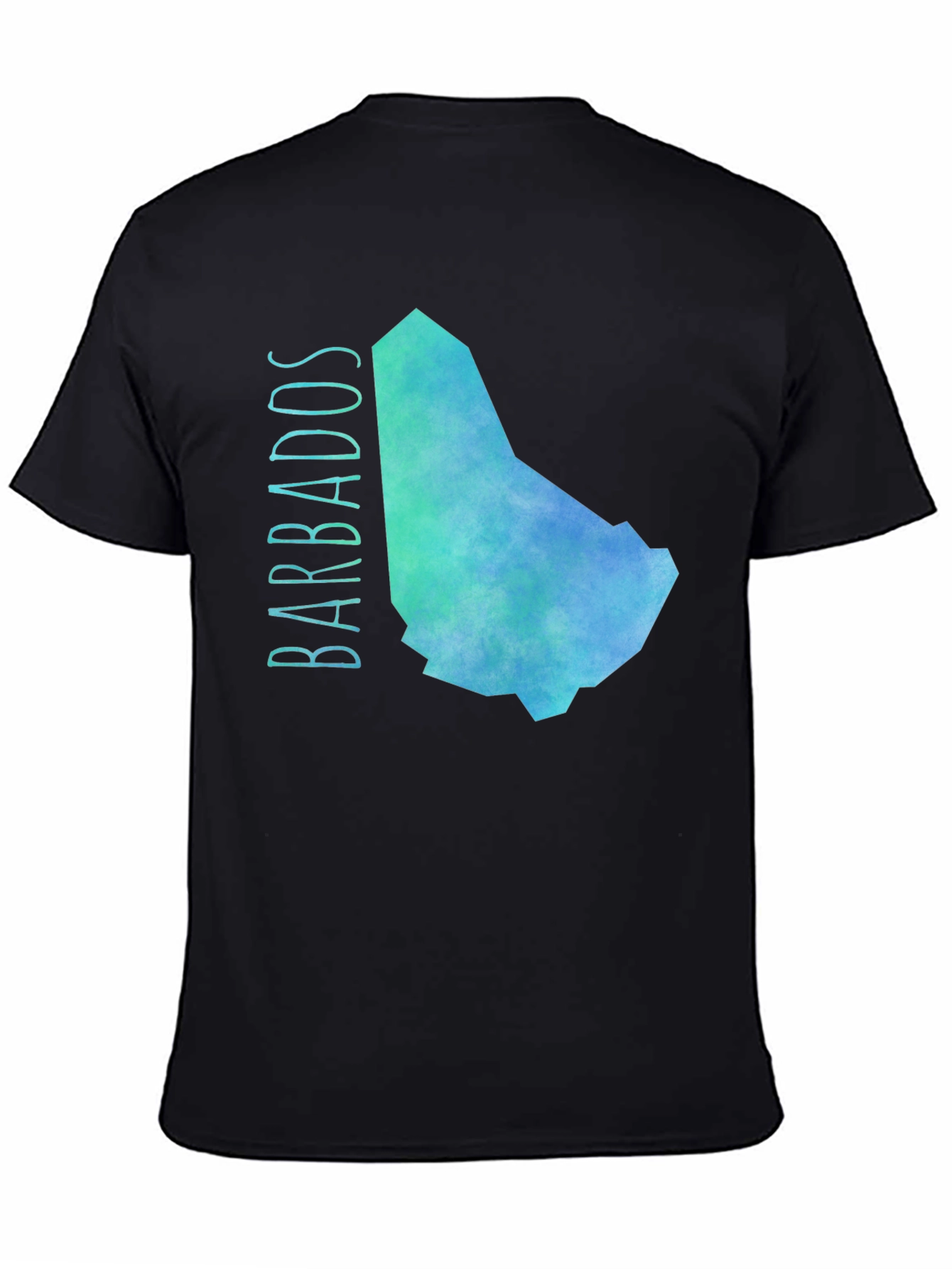 Barbados Map T-Shirt - Island Pride Tee