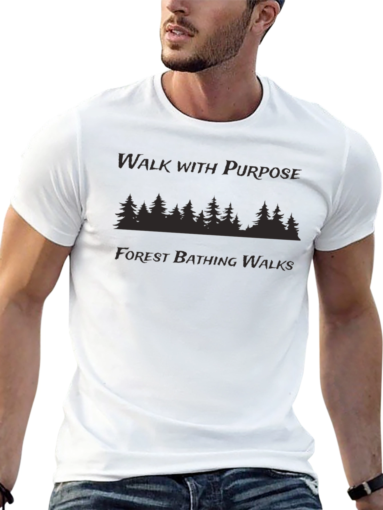 Walk with Purpose Forest Bathing Walks T-Shirt
