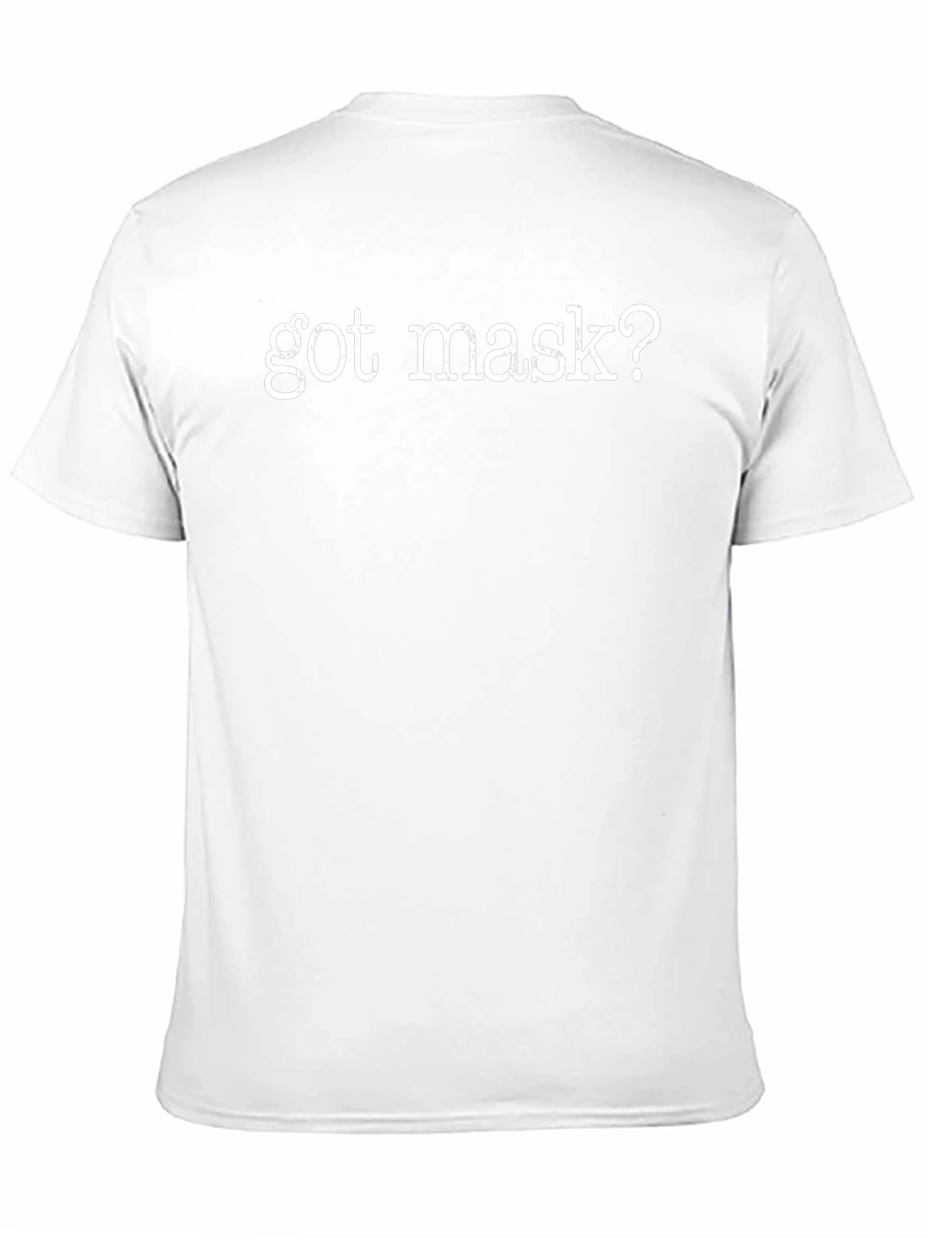 Got Mask? Novelty Graphic Tee - Black