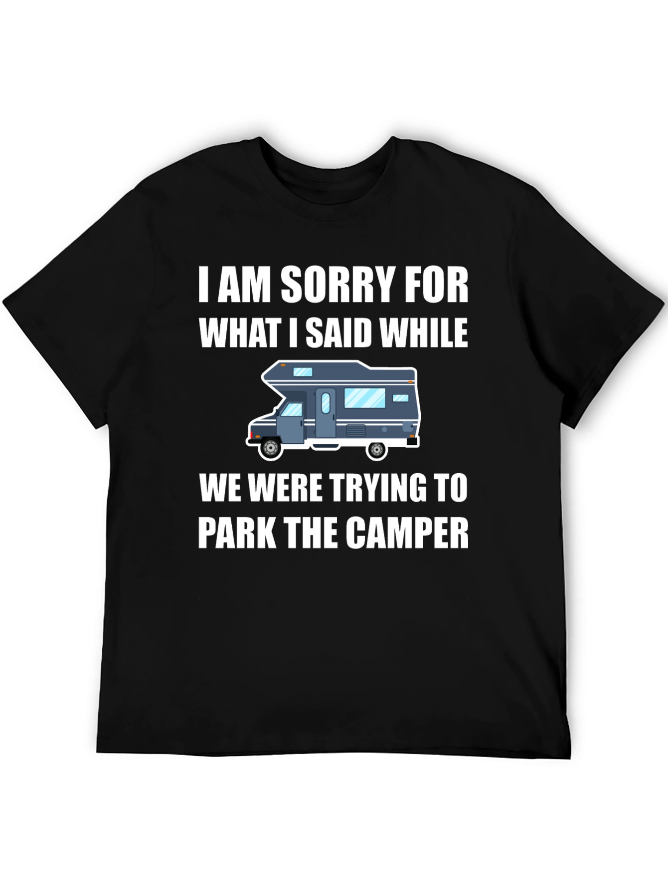 Camper Parking Apology Graphic Tee