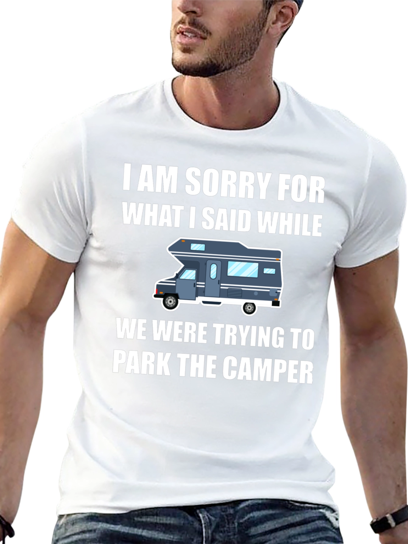Camper Parking Apology Graphic Tee