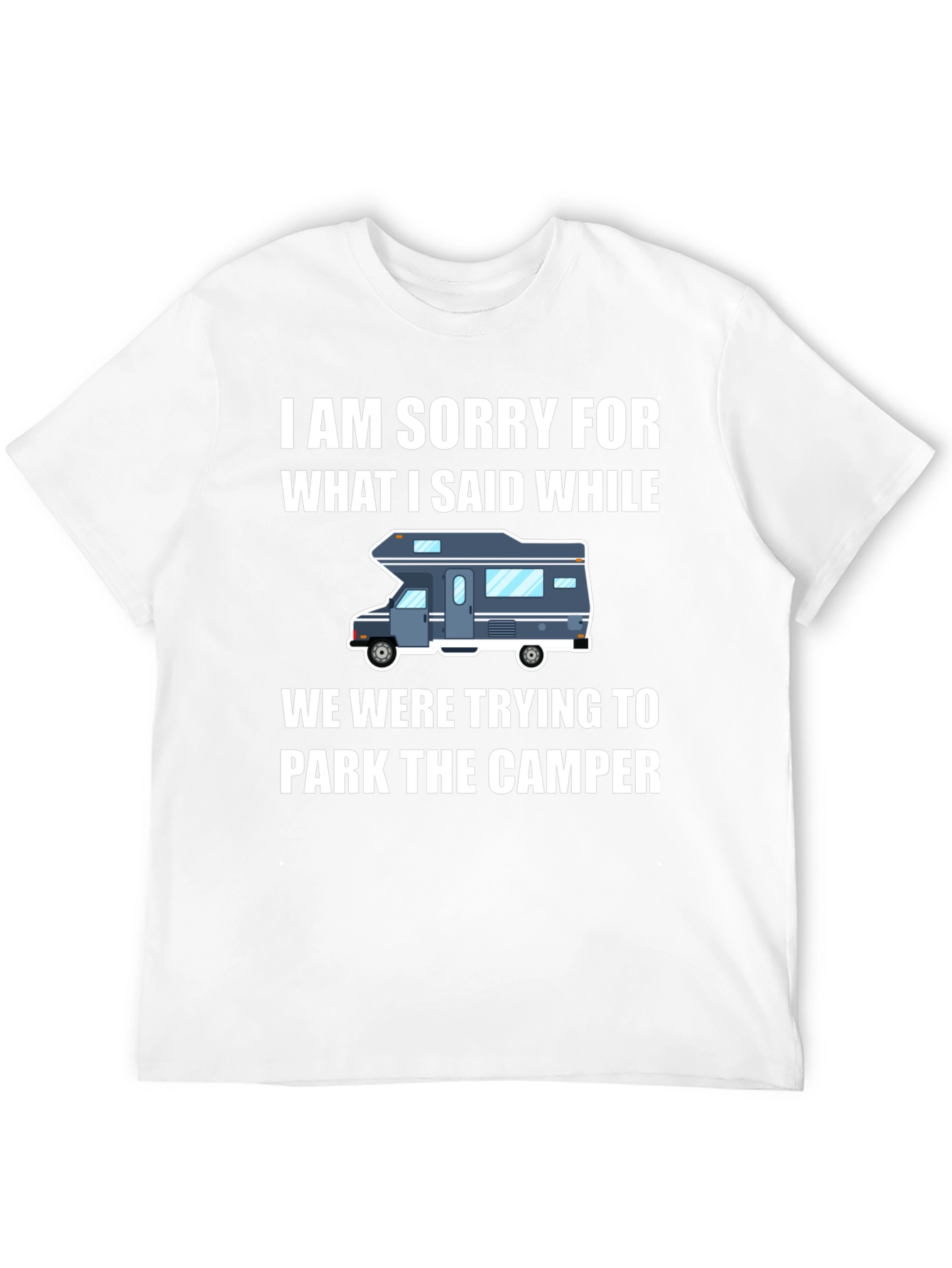 Camper Parking Apology Graphic Tee