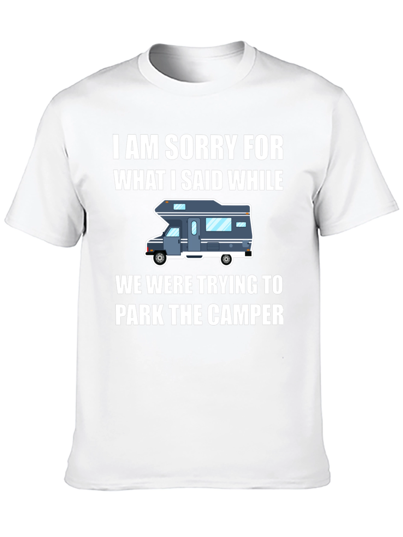 Camper Parking Apology Graphic Tee