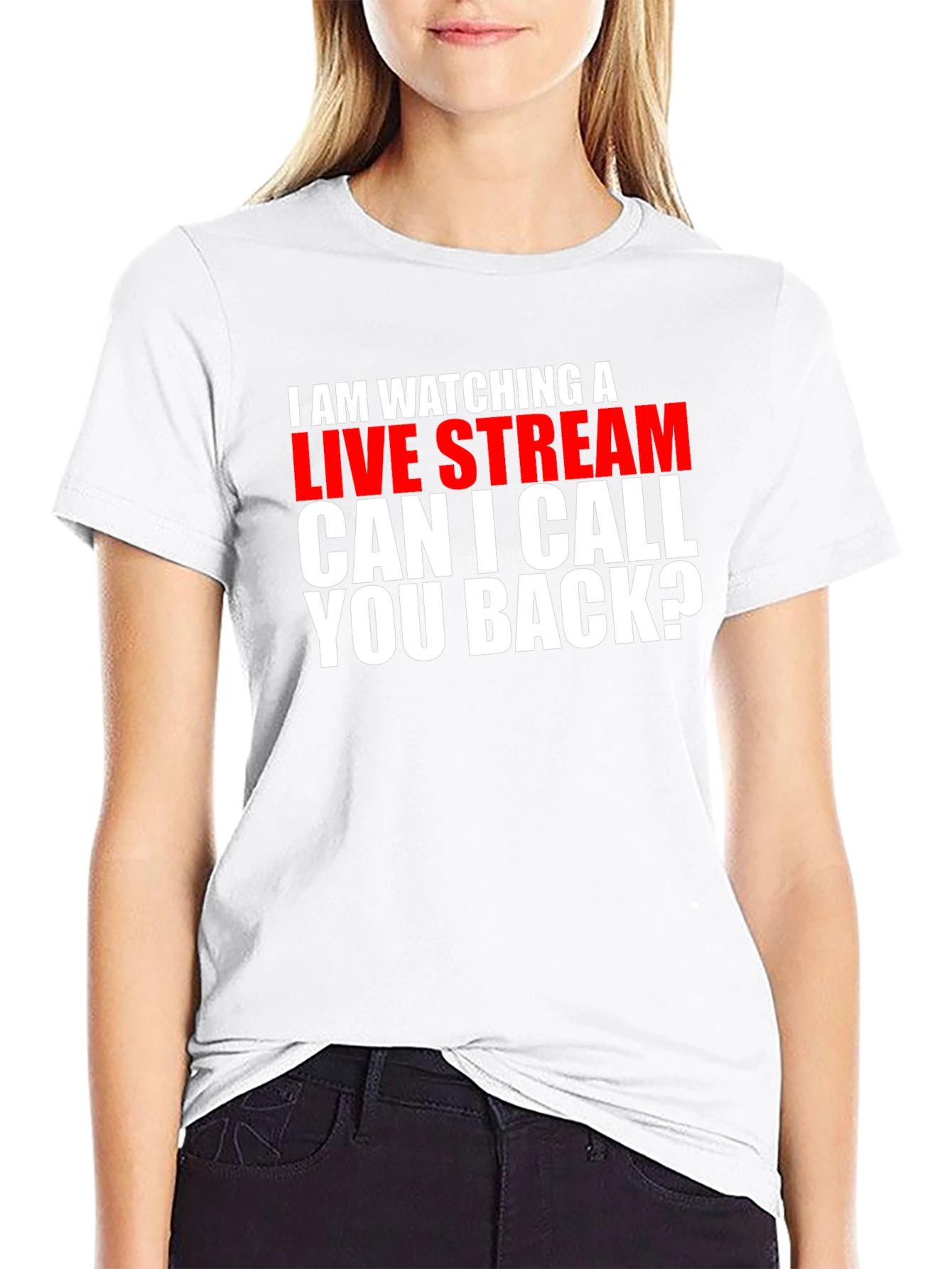 Live Stream T-Shirt - Funny Gamer Tee