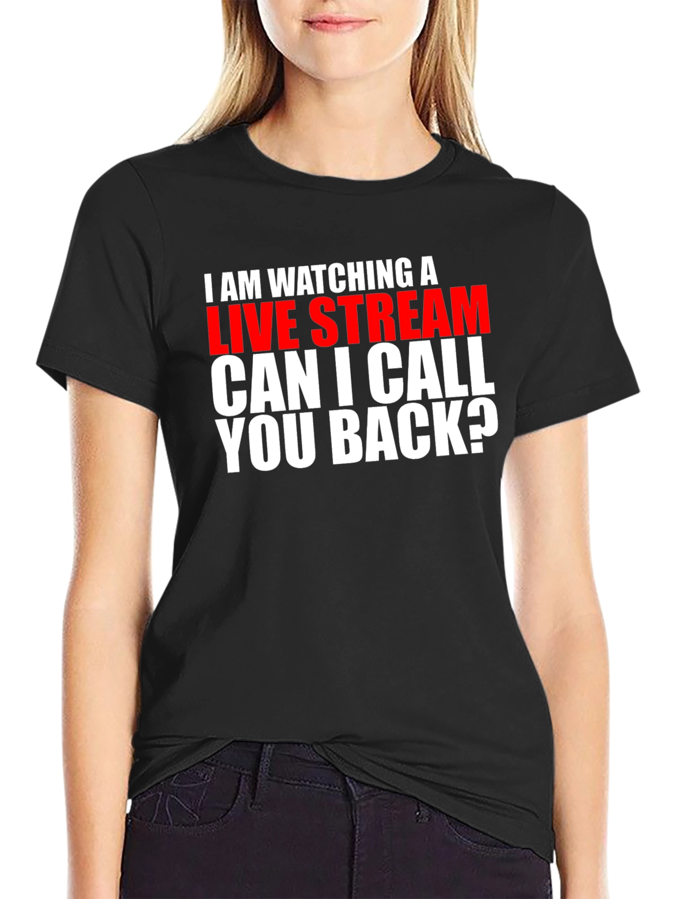 Live Stream T-Shirt - Funny Gamer Tee