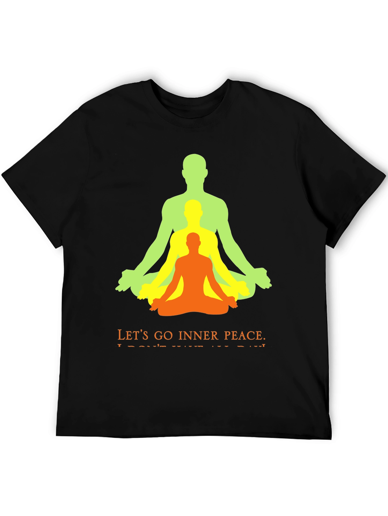 Inner Peace Yoga T-Shirt - Meditation Design