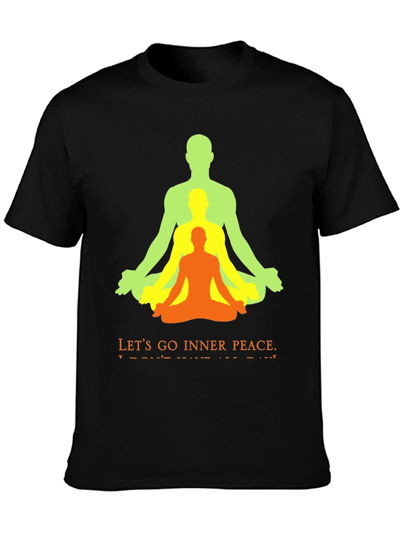 Inner Peace Yoga T-Shirt - Meditation Design