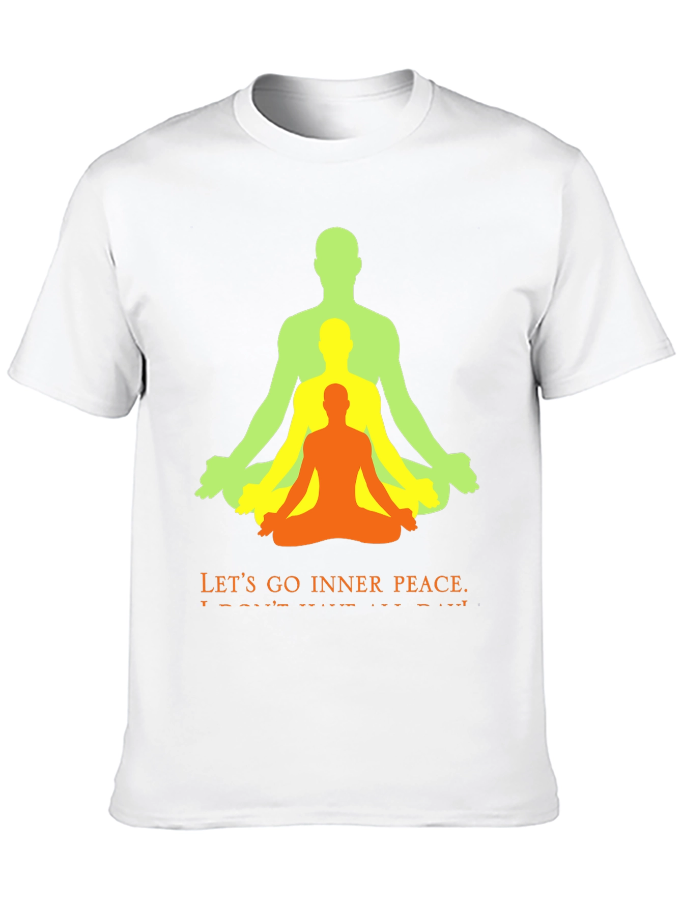 Inner Peace Yoga T-Shirt - Meditation Design