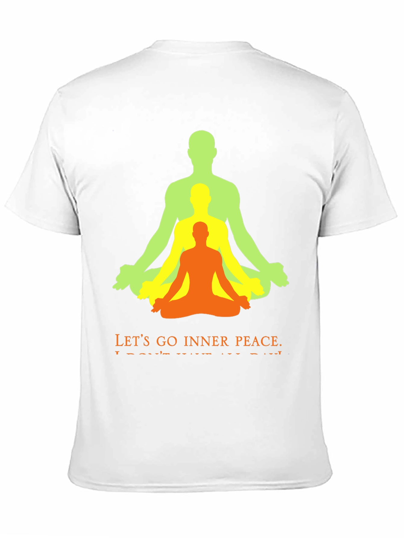 Inner Peace Yoga T-Shirt - Meditation Design