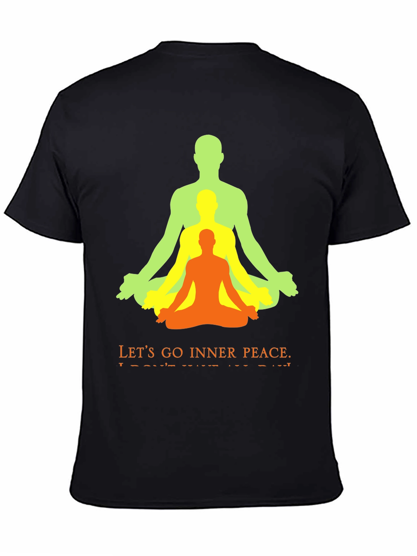 Inner Peace Yoga T-Shirt - Meditation Design