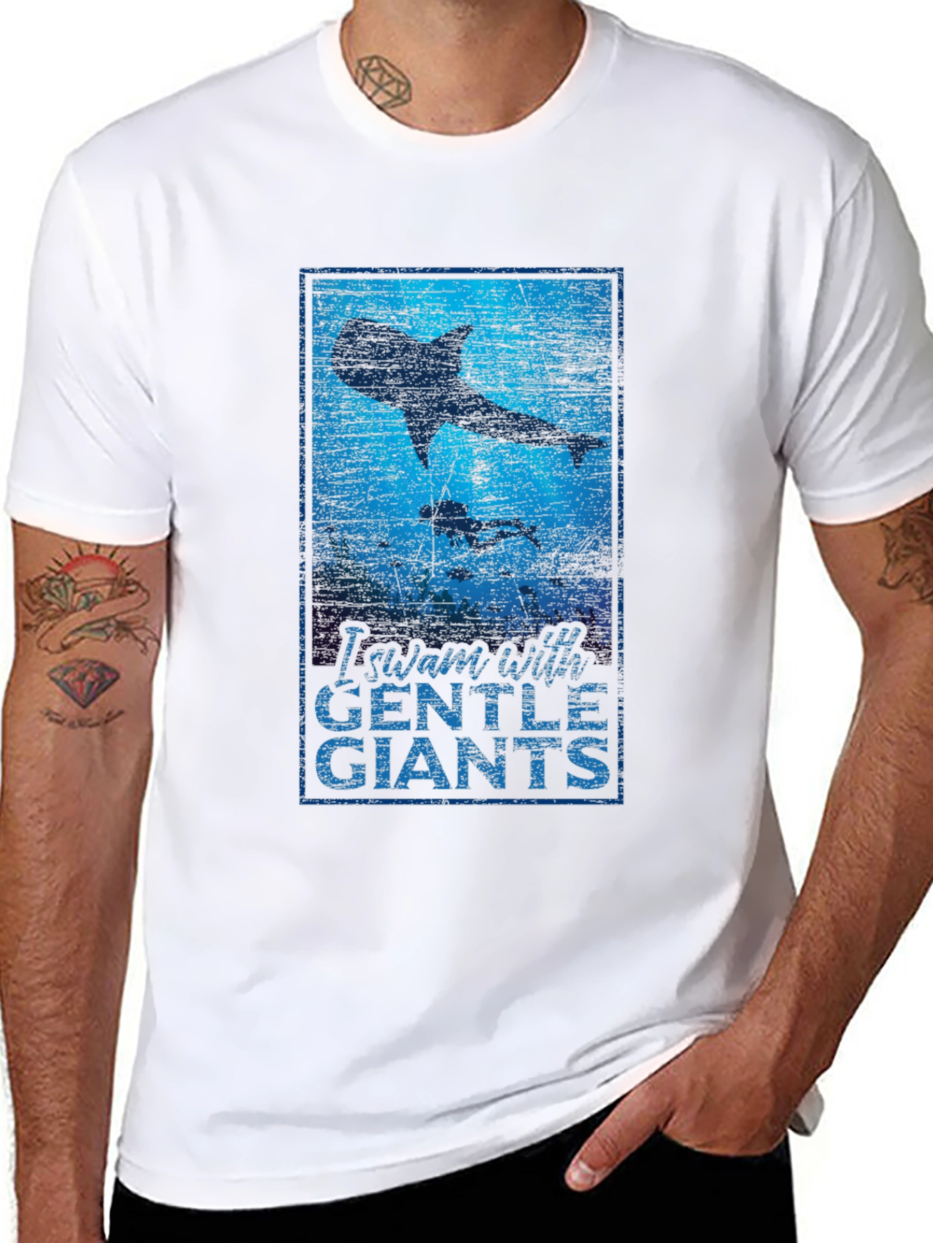 Gentle Giants Whale Shark Graphic Tee