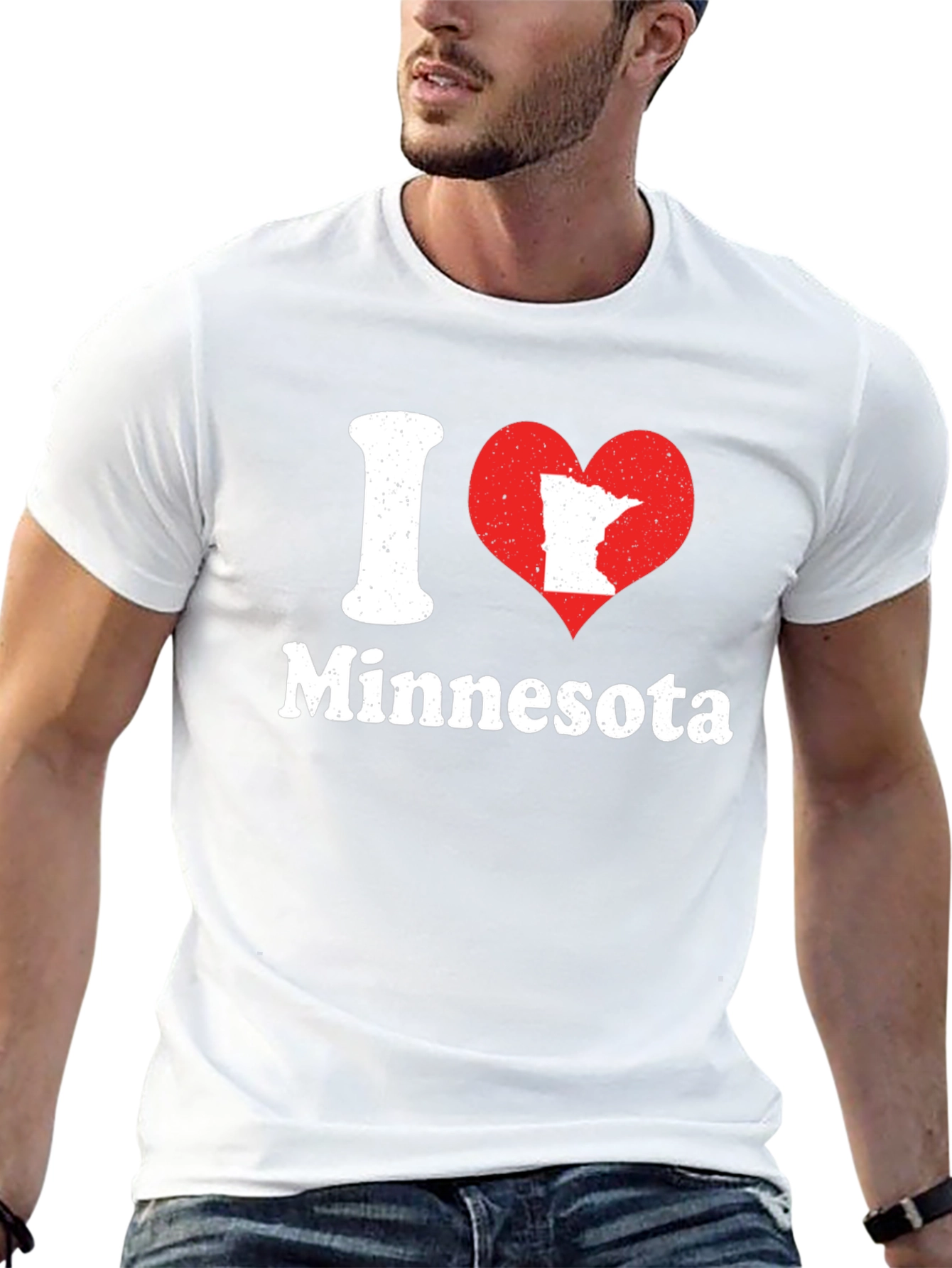 I Love Minnesota T-Shirt - State Pride Tee
