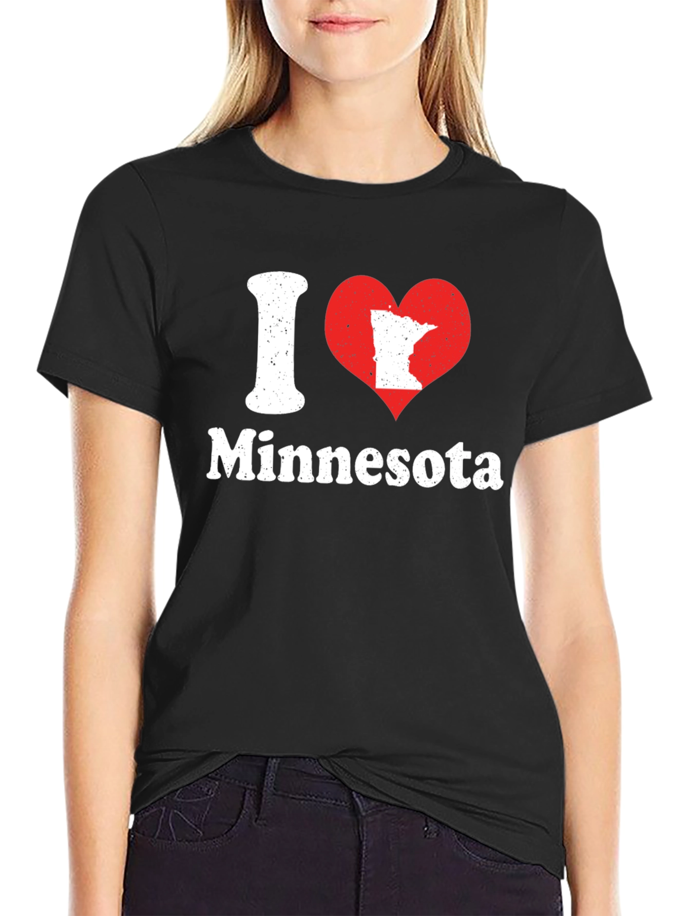 I Love Minnesota T-Shirt - State Pride Tee