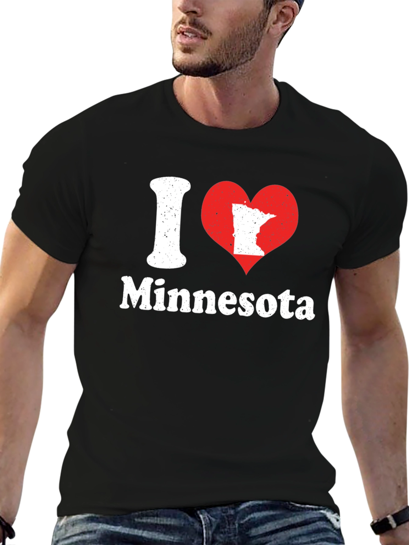 I Love Minnesota T-Shirt - State Pride Tee