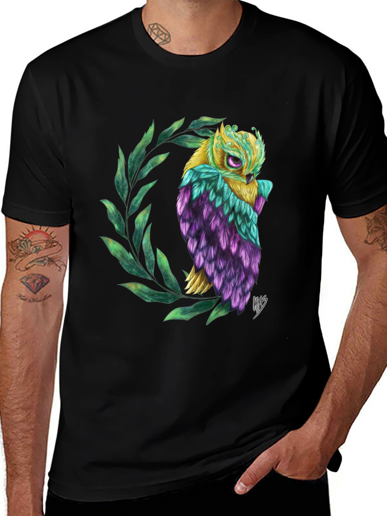 Mystical Owl Graphic Tee