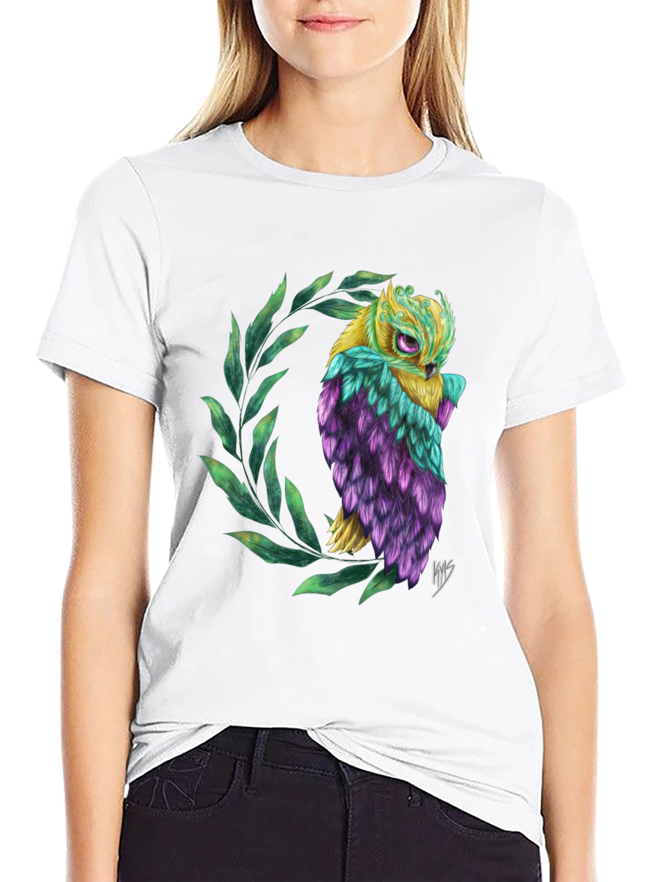 Mystical Owl Graphic Tee