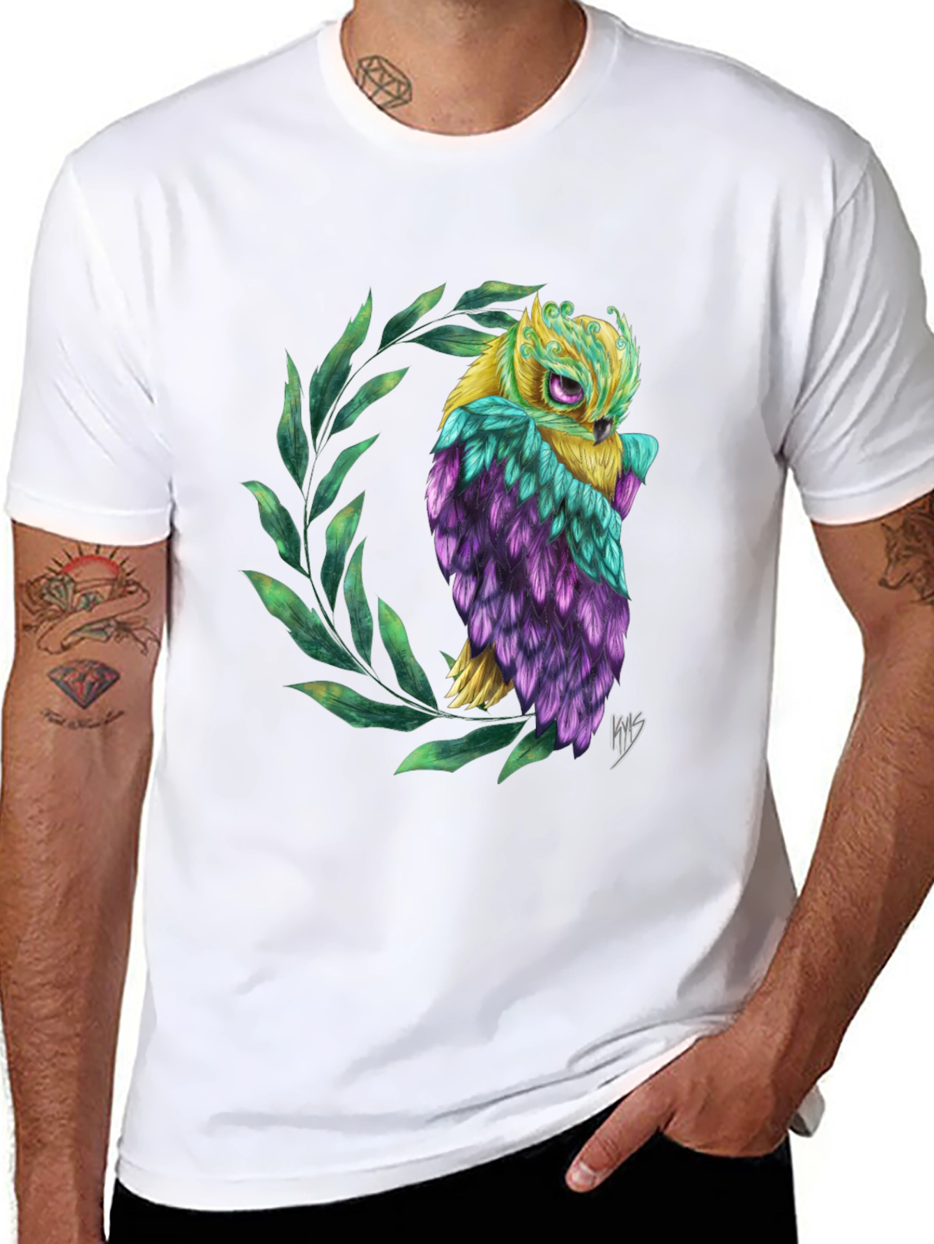 Mystical Owl Graphic Tee