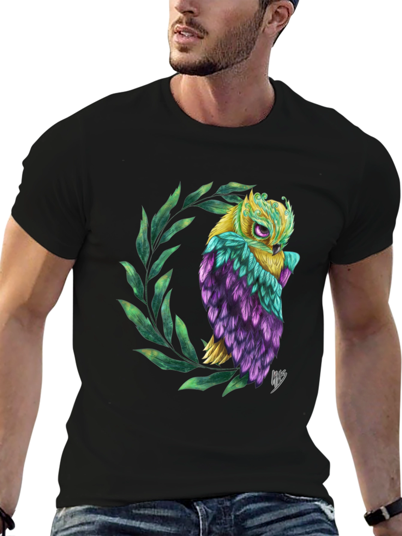 Mystical Owl Graphic Tee