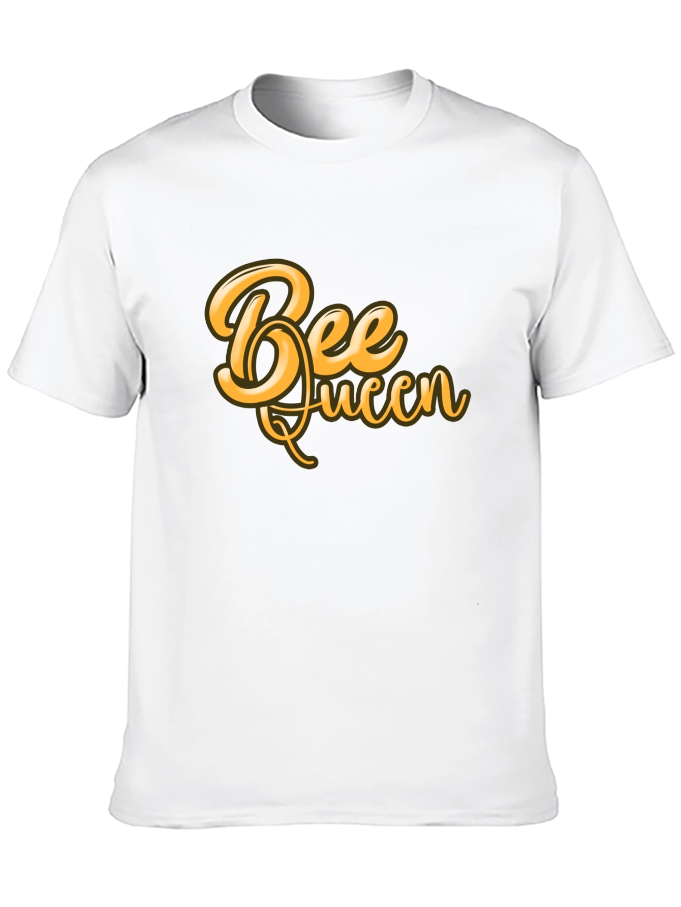 Bee Queen Graphic T-Shirt - Black Cotton Blend