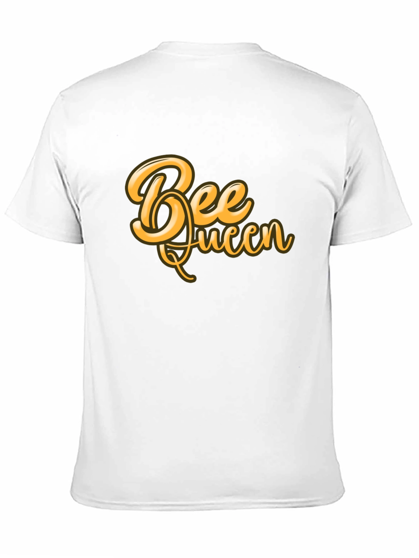 Bee Queen Graphic T-Shirt - Black Cotton Blend