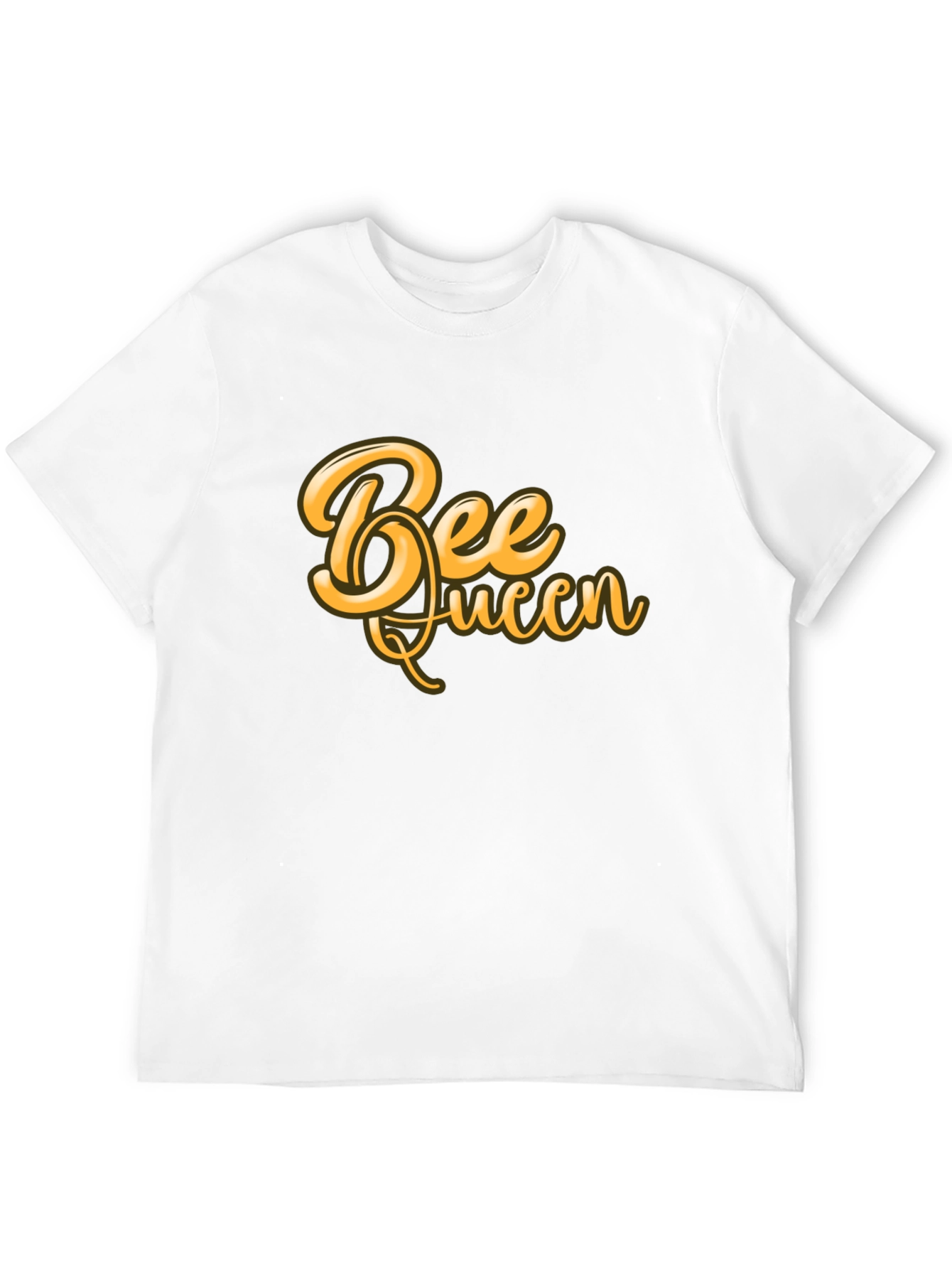 Bee Queen Graphic T-Shirt - Black Cotton Blend